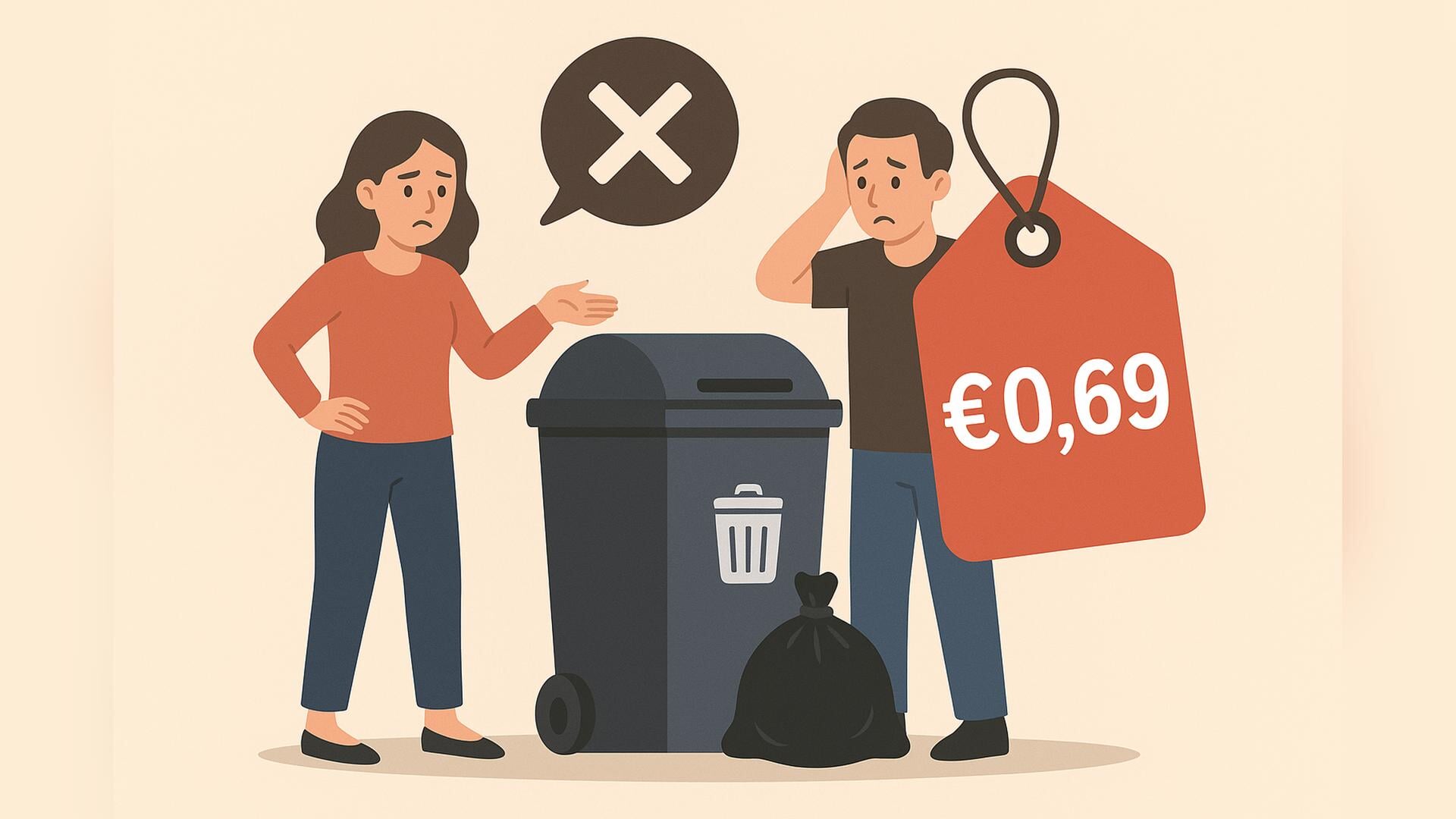 Drechtje spreekt... Inzamelen vuilnis wordt wéér duurder