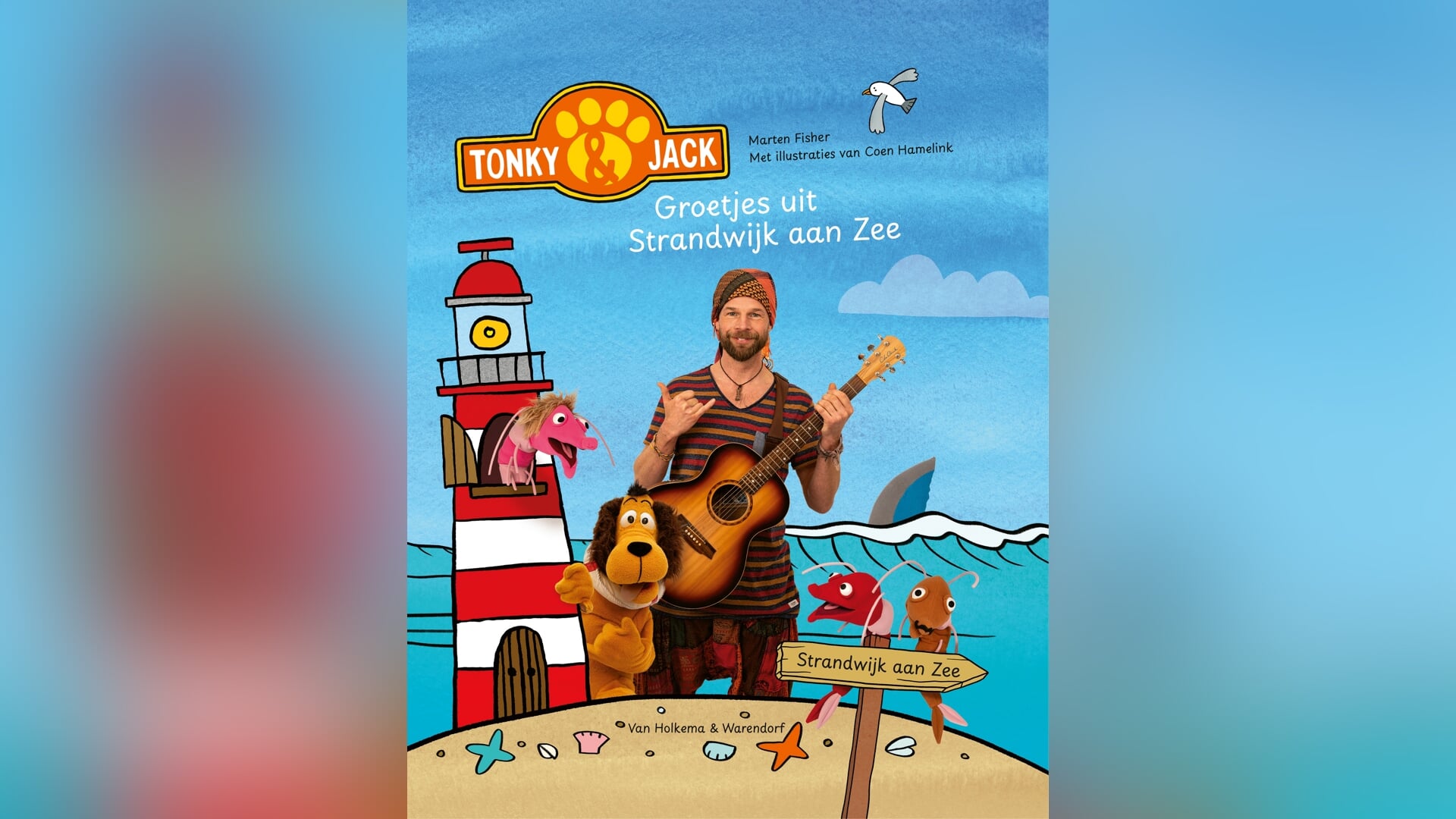 Tonky & Jack komen naar de bibliotheek