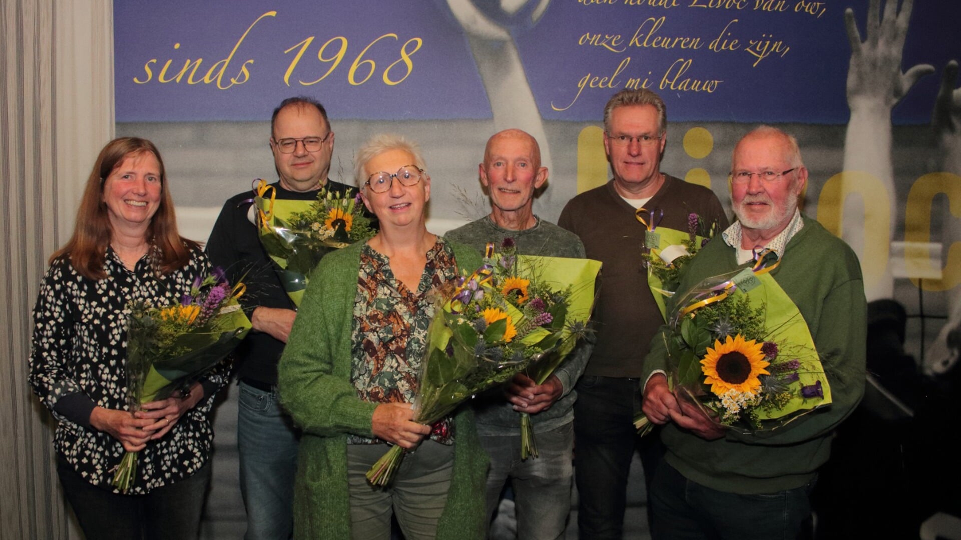 Jubilarissen Livoc in het zonnetje gezet