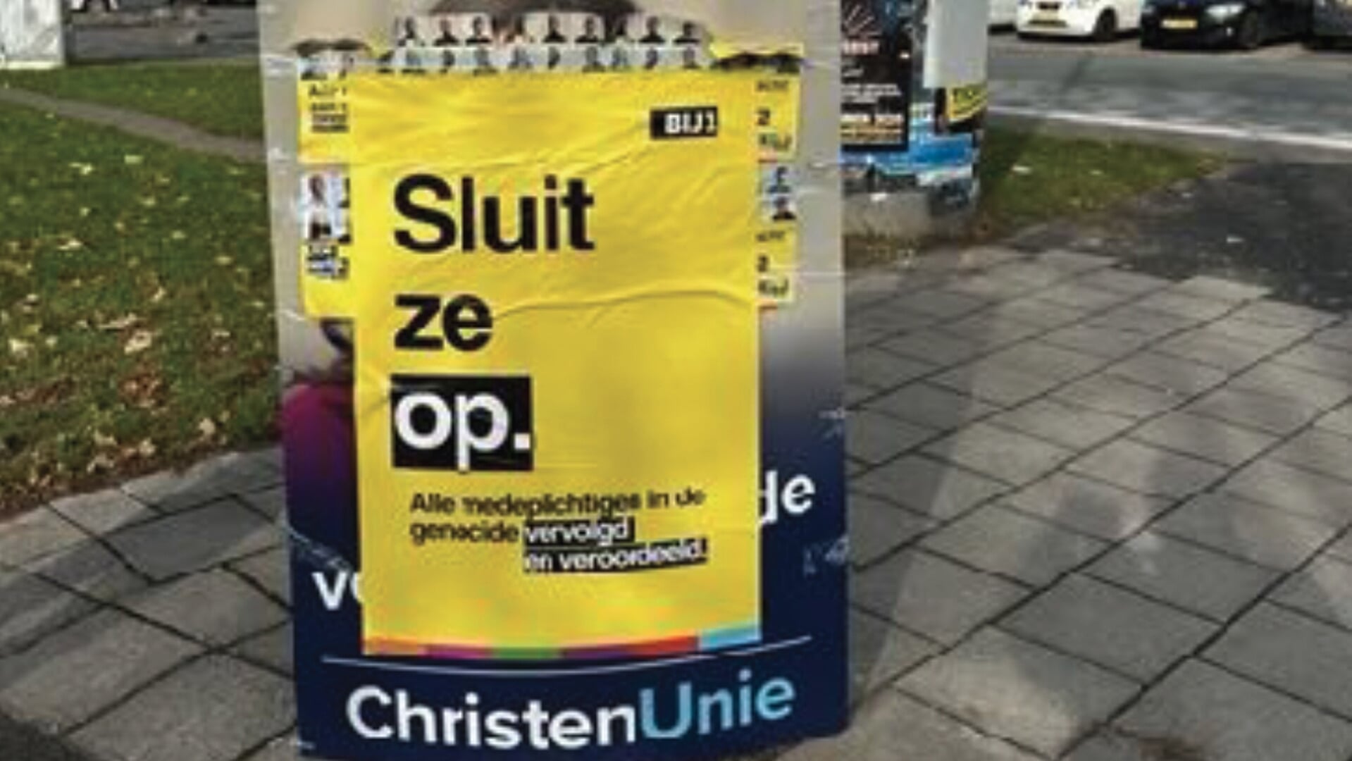 ChristenUnie Haarlemmermeer doet aangifte van vernieling en bedreiging