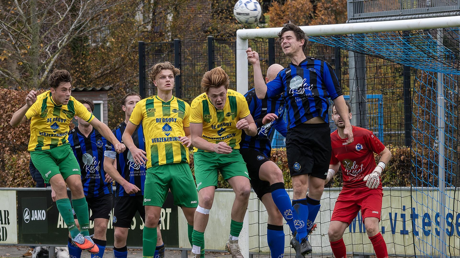Wedstrijd Vitesse ‘22 - FC Uitgeest eindigt in gelijkspel