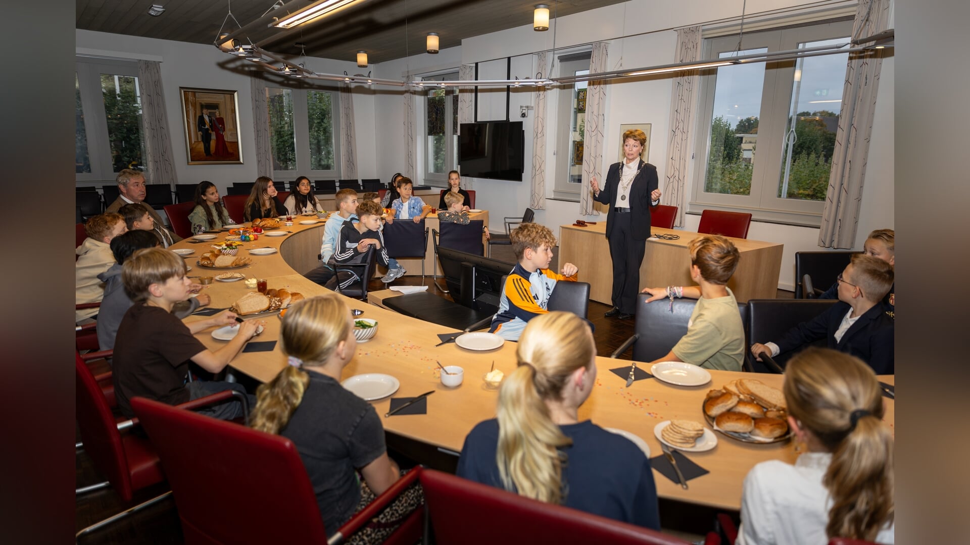 Geslaagd burgemeestersontbijt
