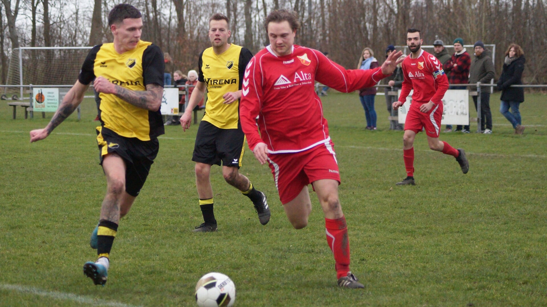 Stedum op wilskracht verdiend langs Ezinge: 2-3
