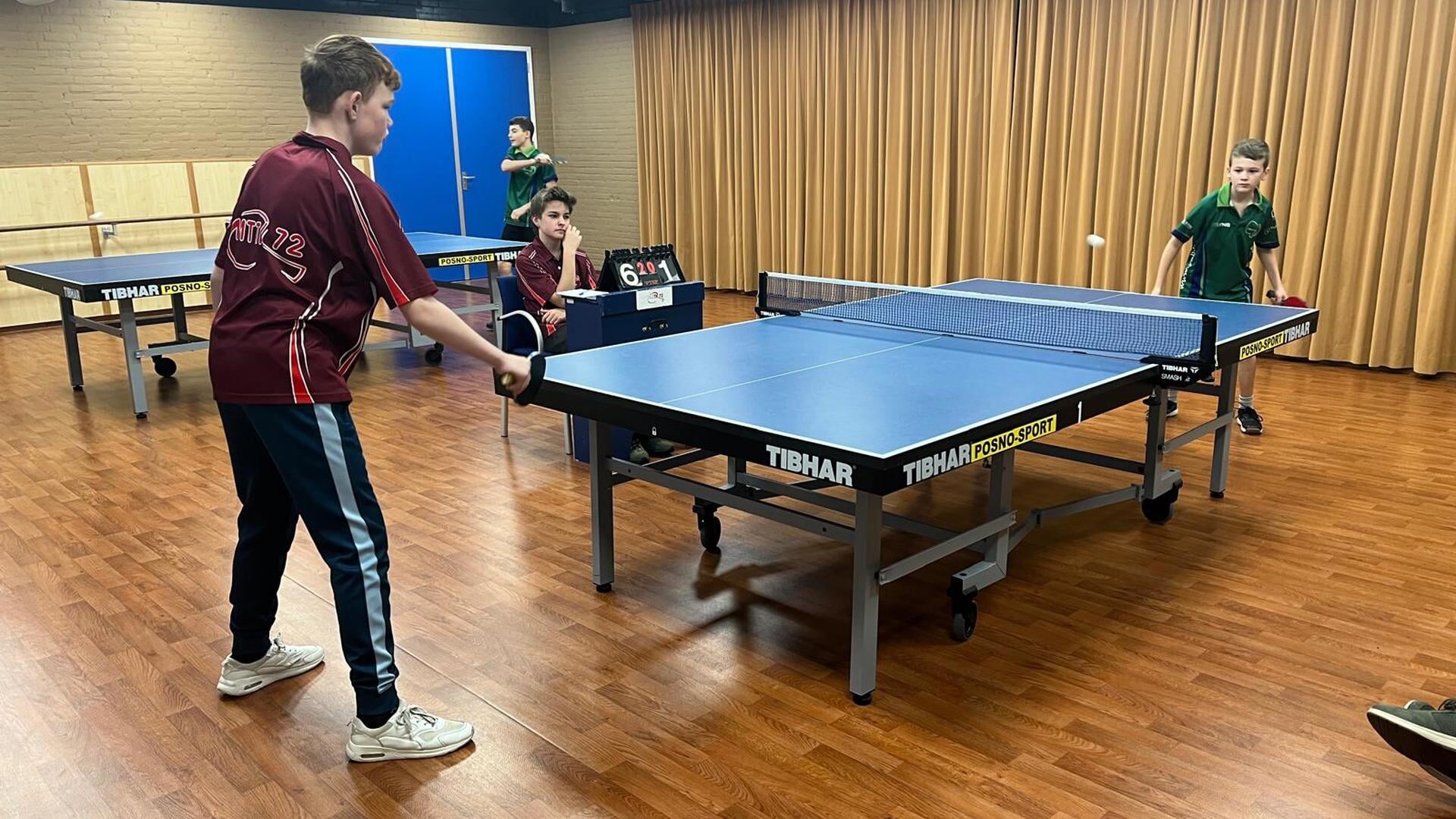 Mooie zege jeugd tafeltennisvereniging