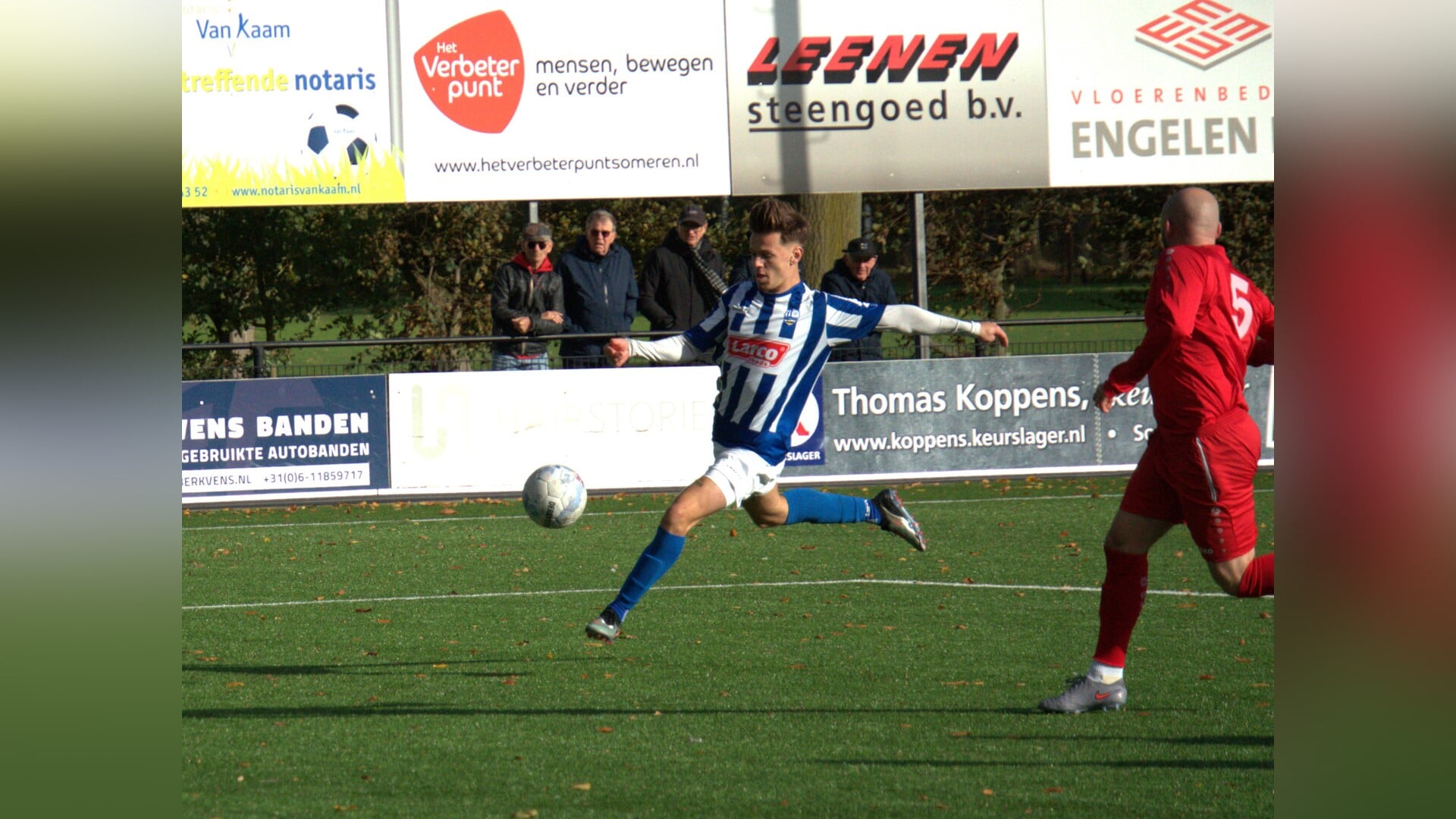 SV Someren is dreigend, maar vergeet te winnen