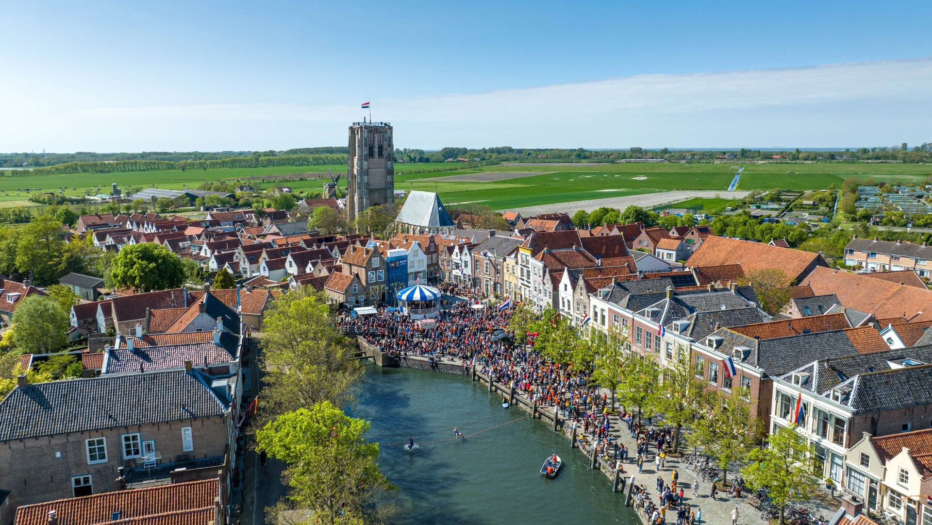 Spel, muziek en spektakel op Koningsdag in Goedereede