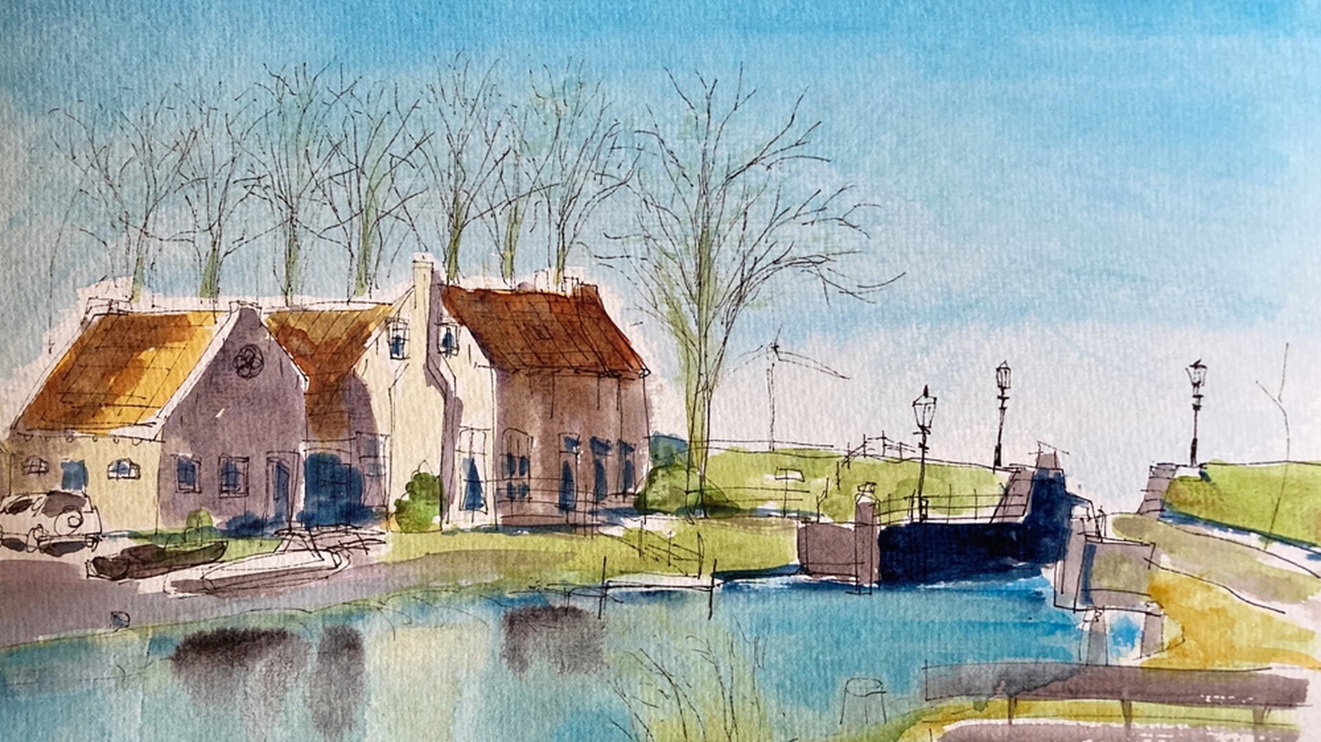 Kleurrijke expositie in Remonstrantse kerk Sommelsdijk