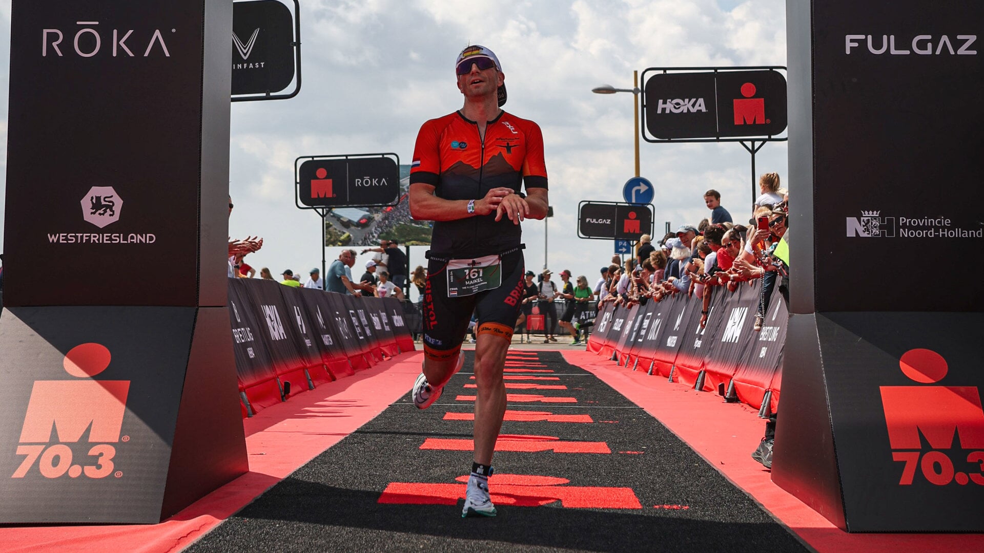 Albenar qualified for the Ironman 70.3 World Championships in New Zealand.