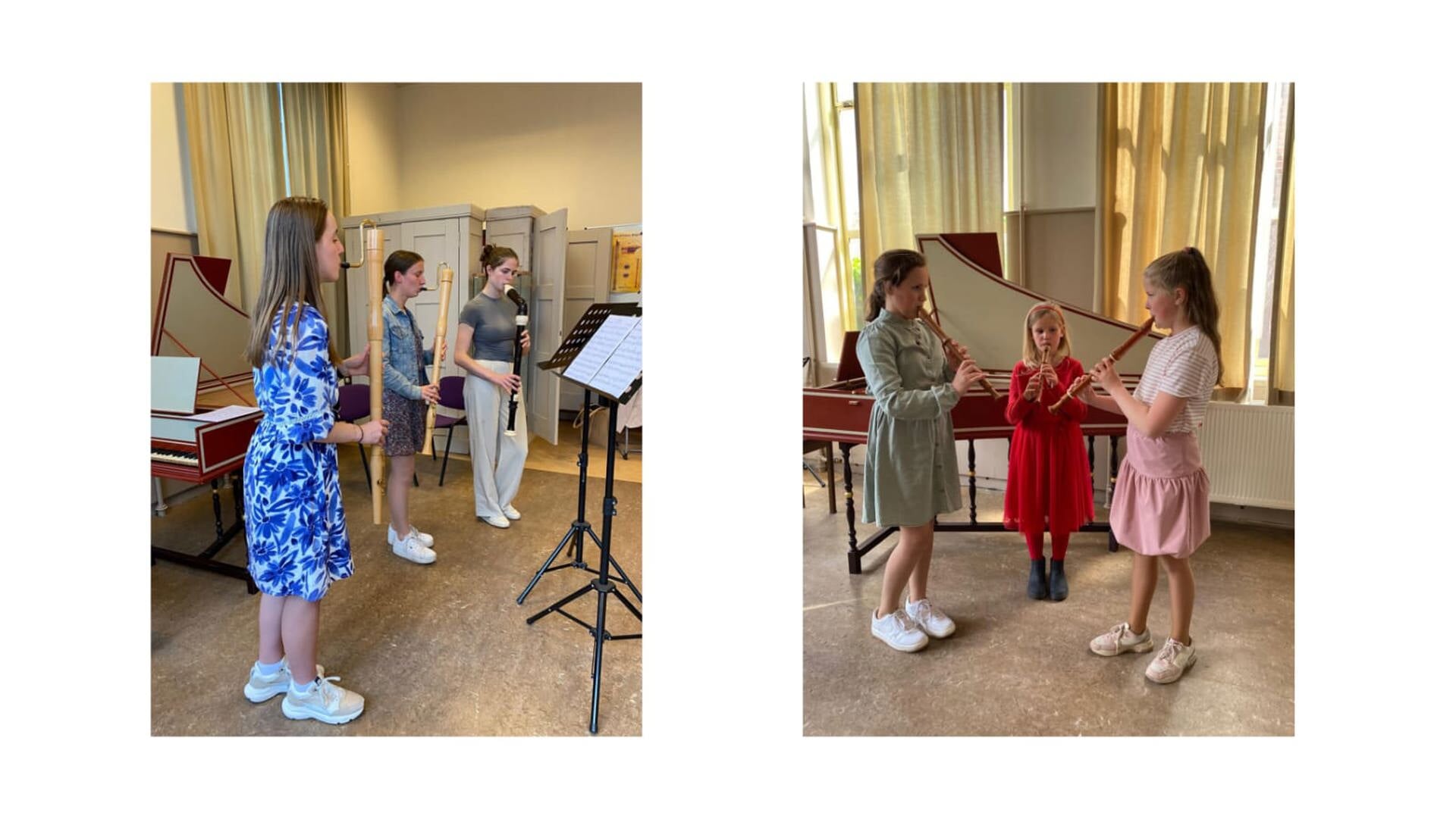 Voorspeelavond blokfluit en piano in Exoduskerk