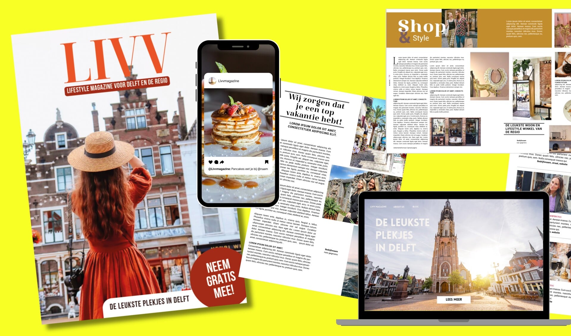 RODI lanceert nieuw LIVV magazine! - Al het nieuws uit Delft