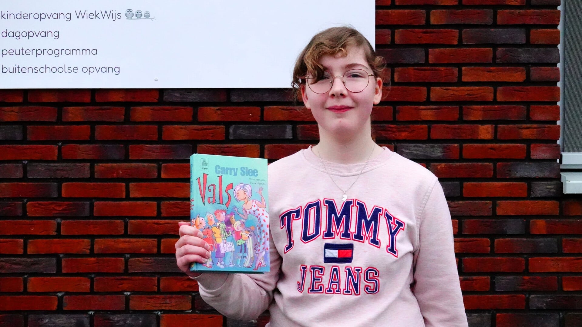 Annerieke leest voor