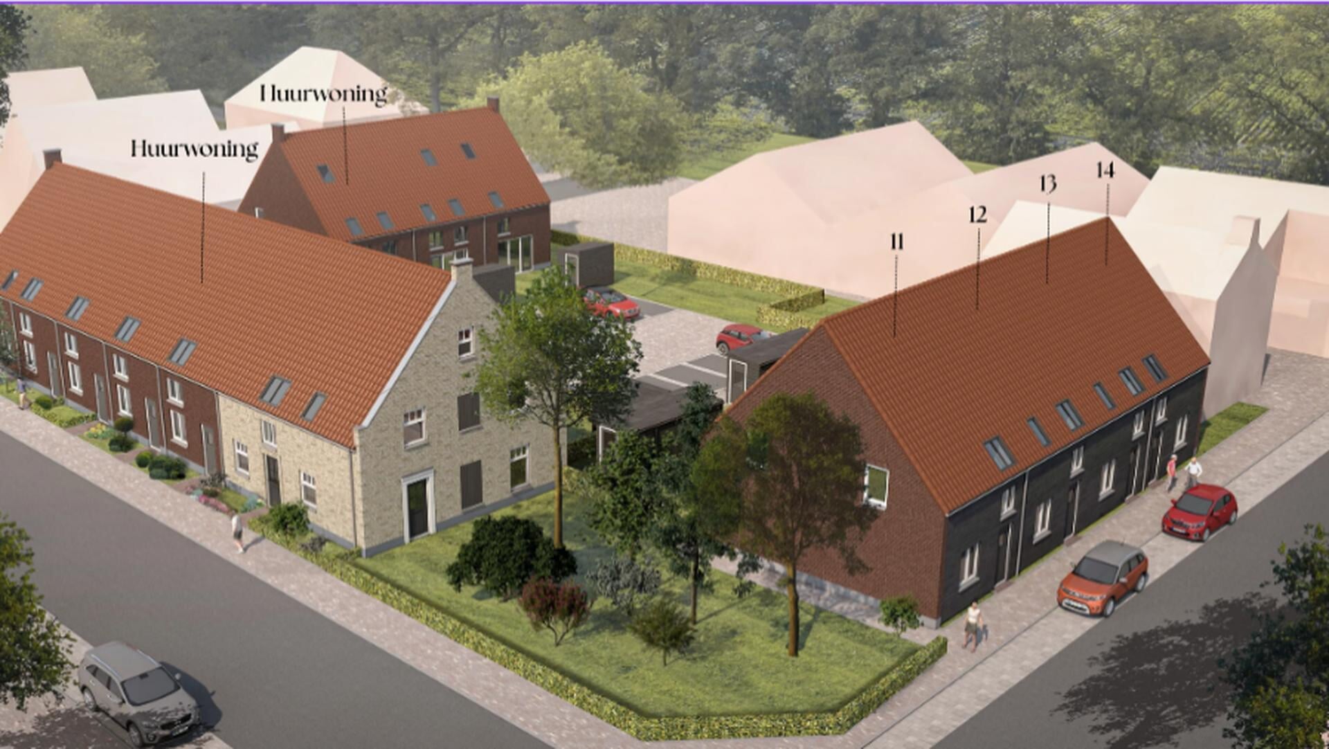’t Kwetternest: 14 nieuwe woningen in centrum Sommelsdijk