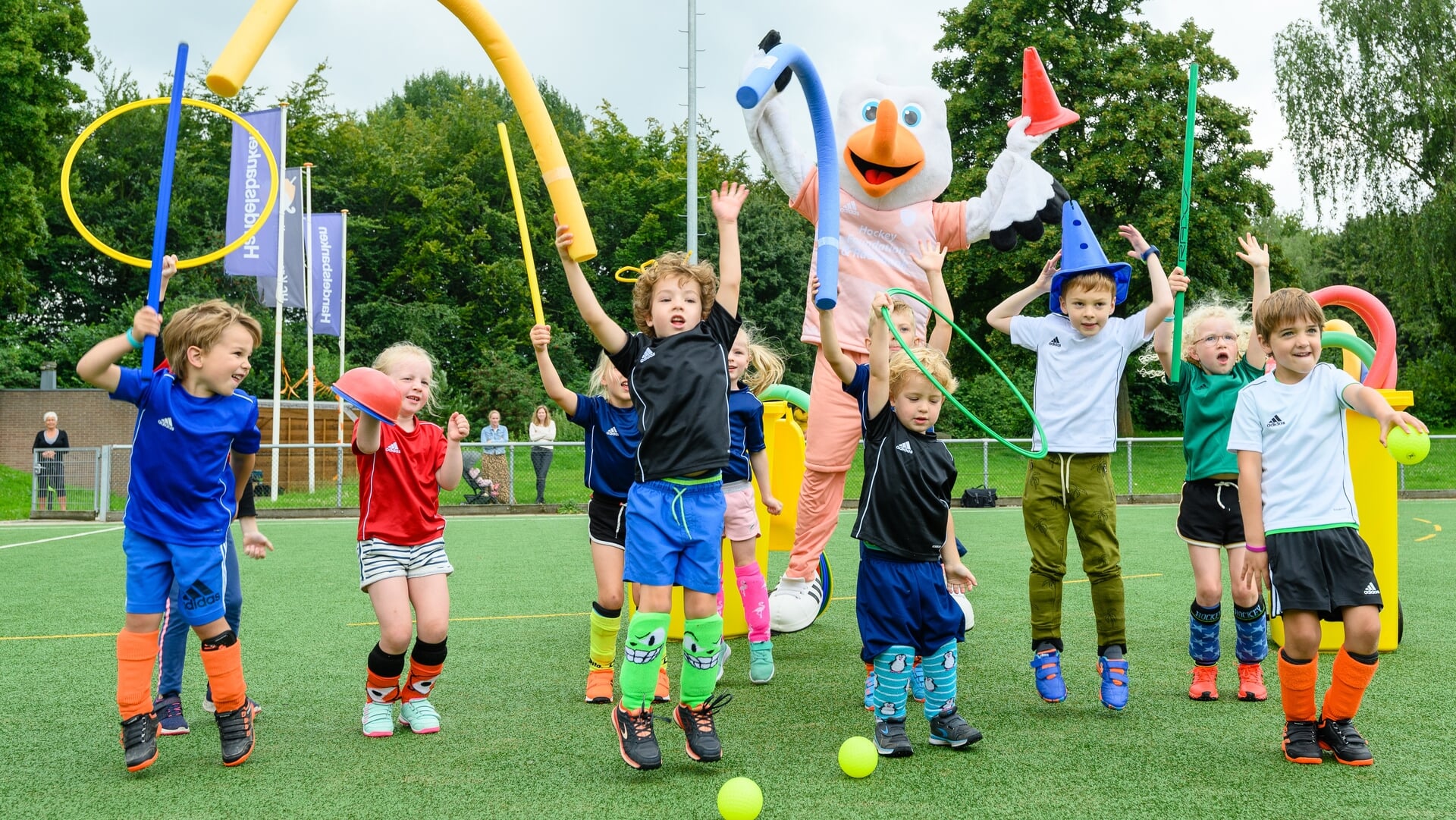 Spelenderwijs bewegen bij Funkey Hockey in Middelharnis