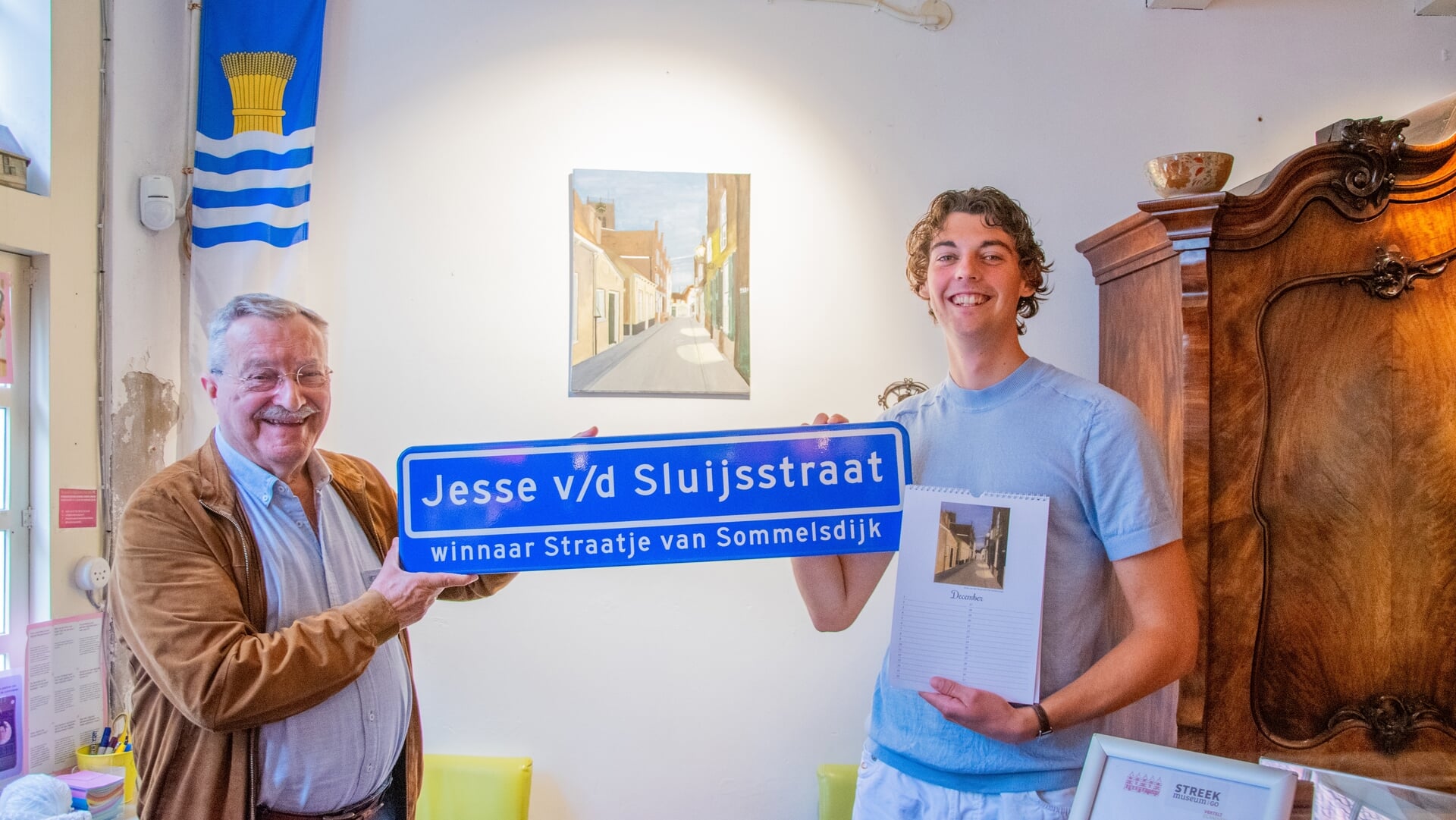 Mooiste ‘Straatje van Sommelsdijk’ jaar lang te zien in Streekmuseum