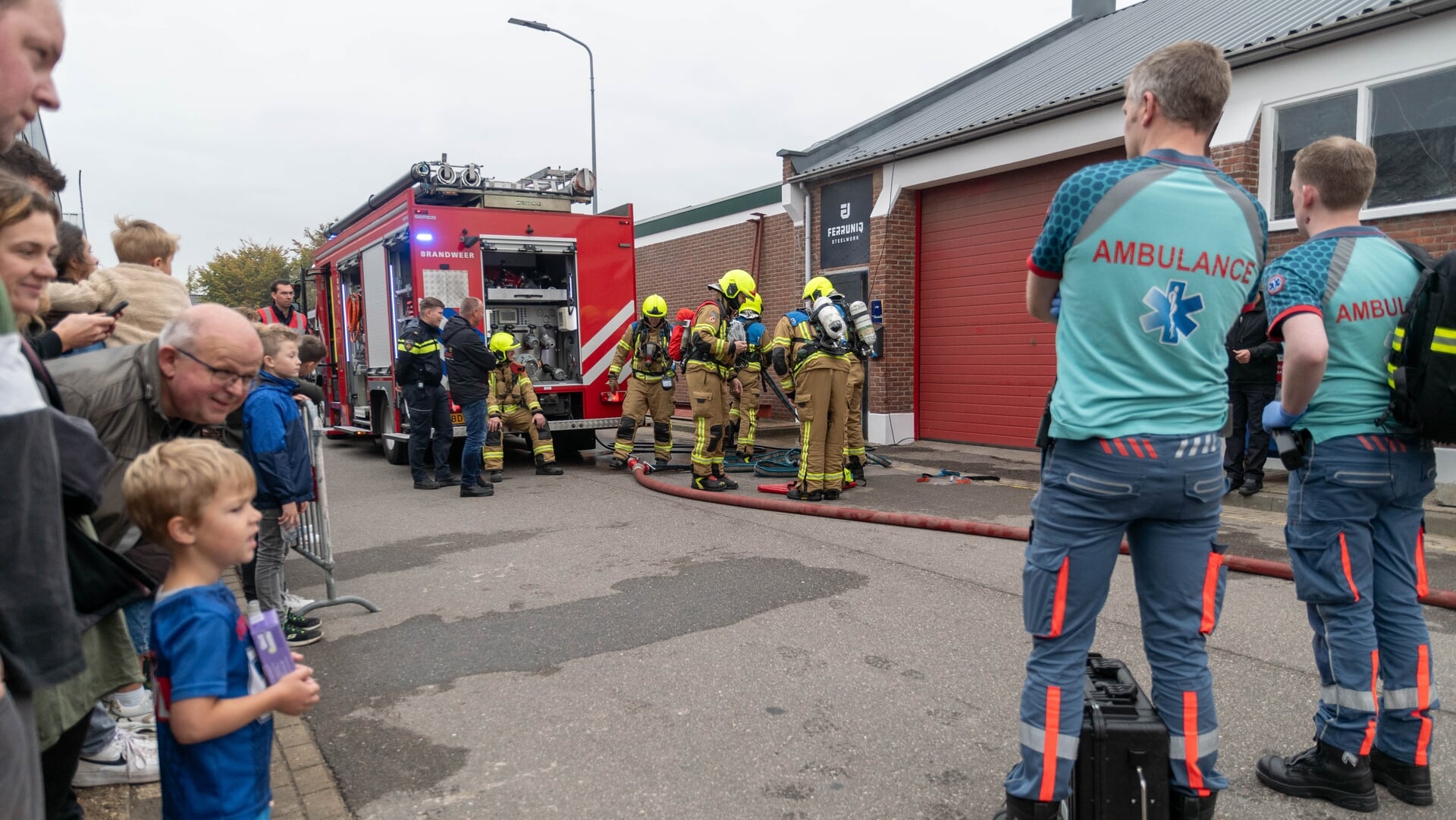 Brandweer Ooltgensplaat wint eilandelijke wedstrijd