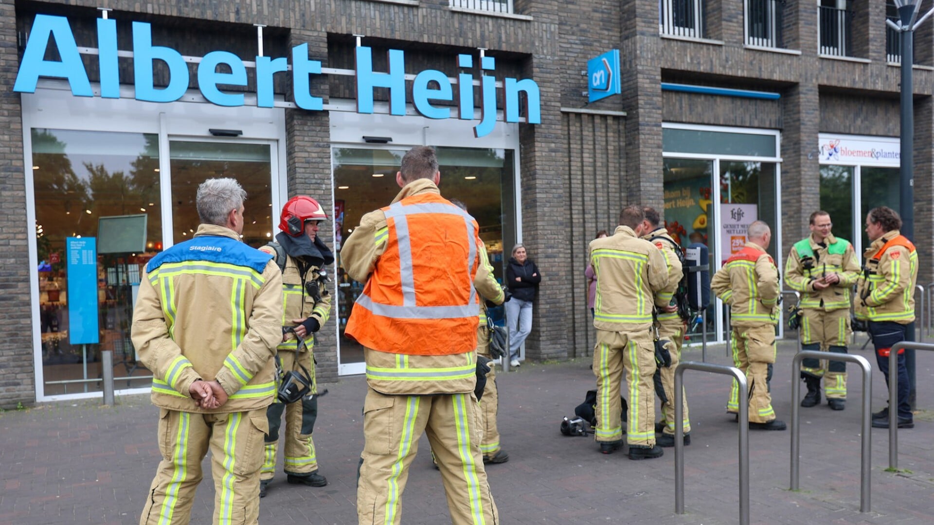 Albert Heijn Son korte tijd ontruimd na CO2-alarm