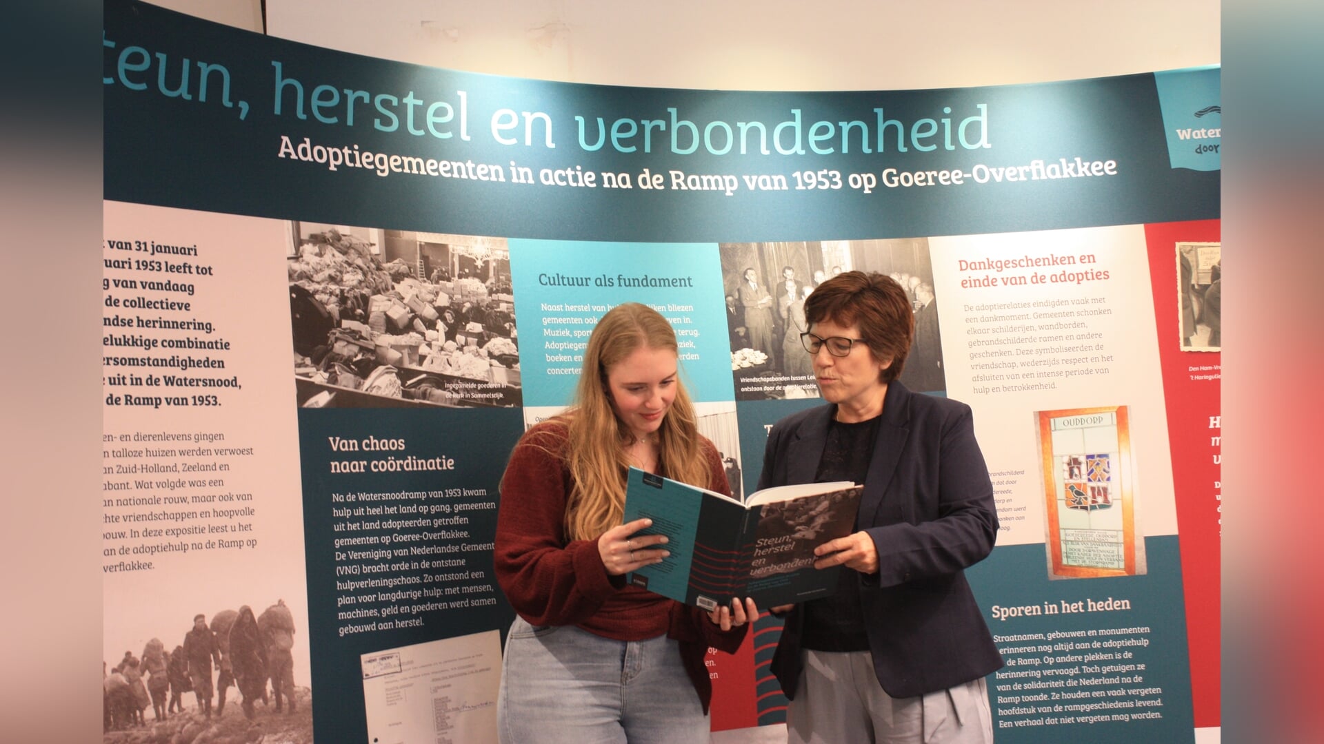 Expowand en boek vragen aandacht voor adoptiehulp na de Ramp van ‘53