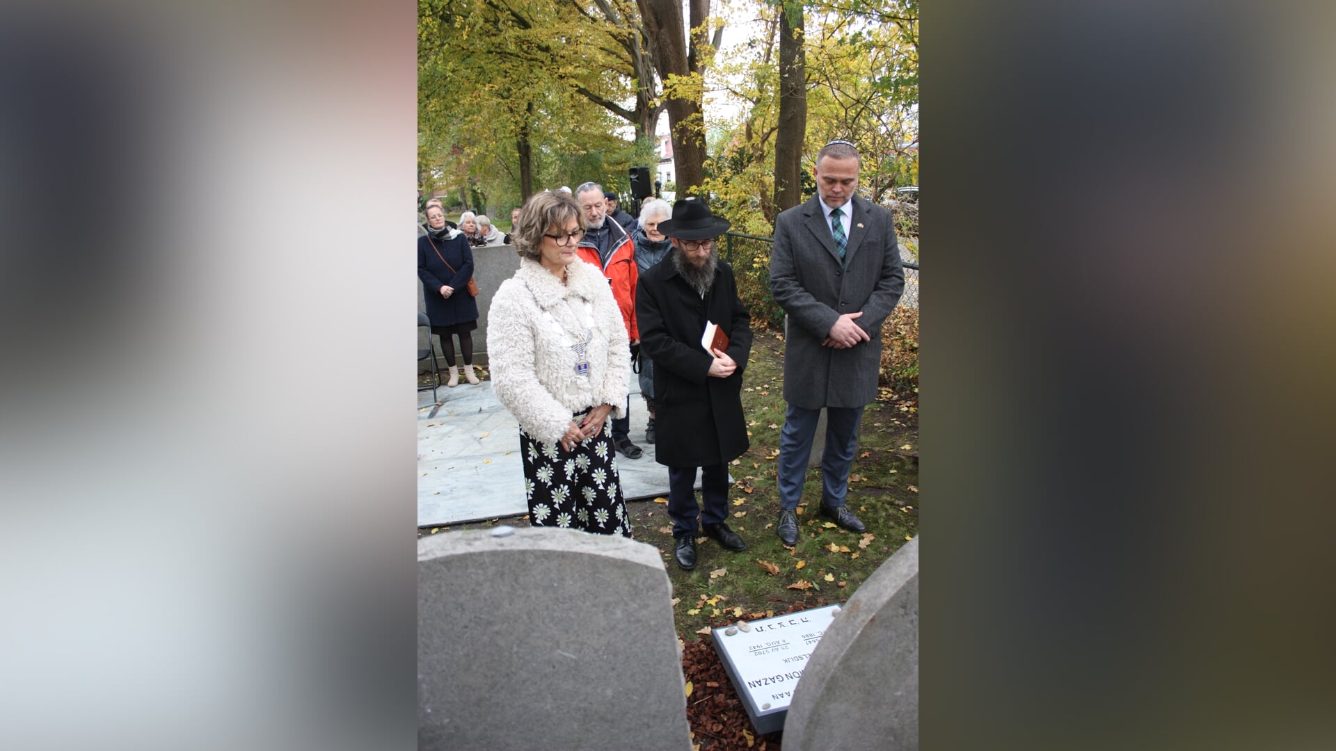 Steen voor Anton Gazan is een blijvende herinnering en bron van troost en hoop