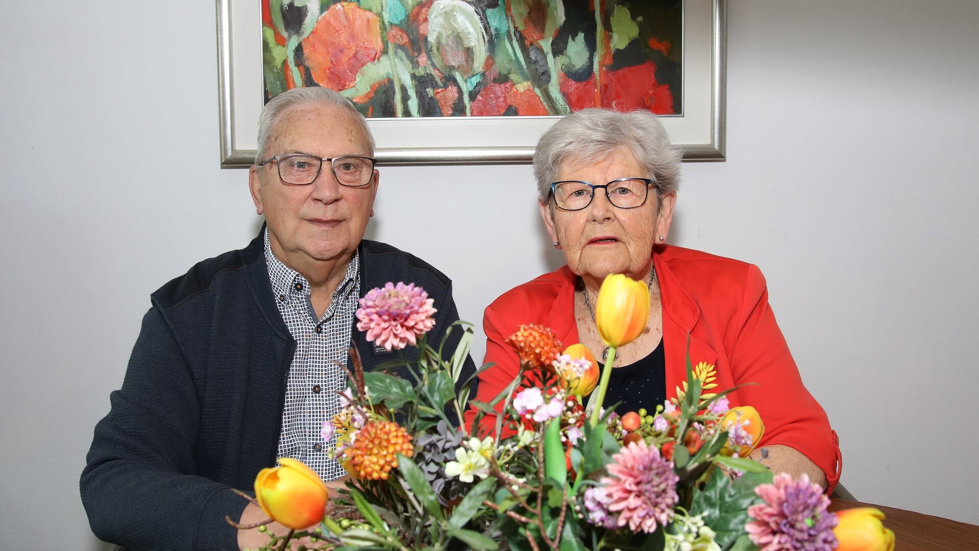 Giny en André van Doorn-Renders zijn op 29 juni 60 jaar getrouwd