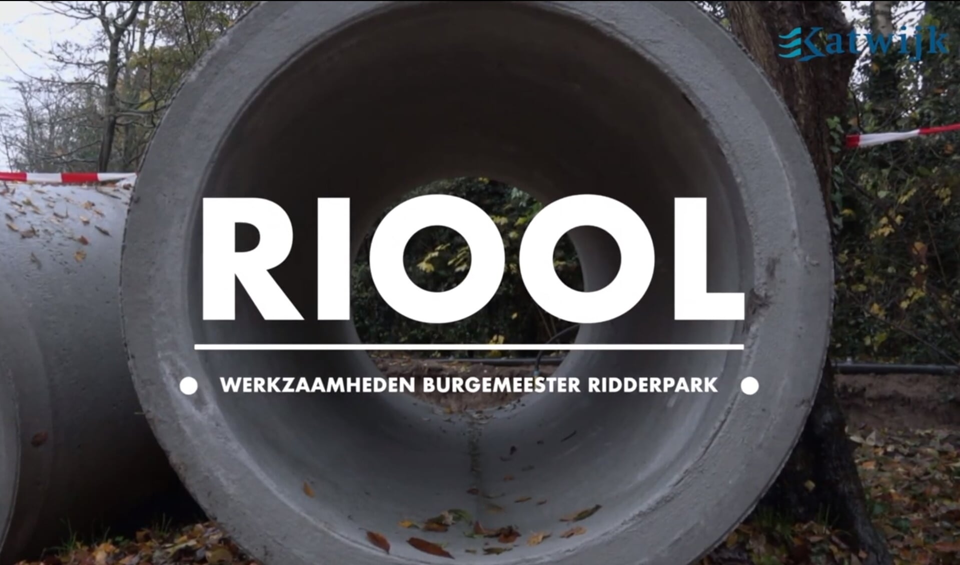 Speciaal regenwaterriool in Burgemeester De Ridderpark - Al het nieuws ...