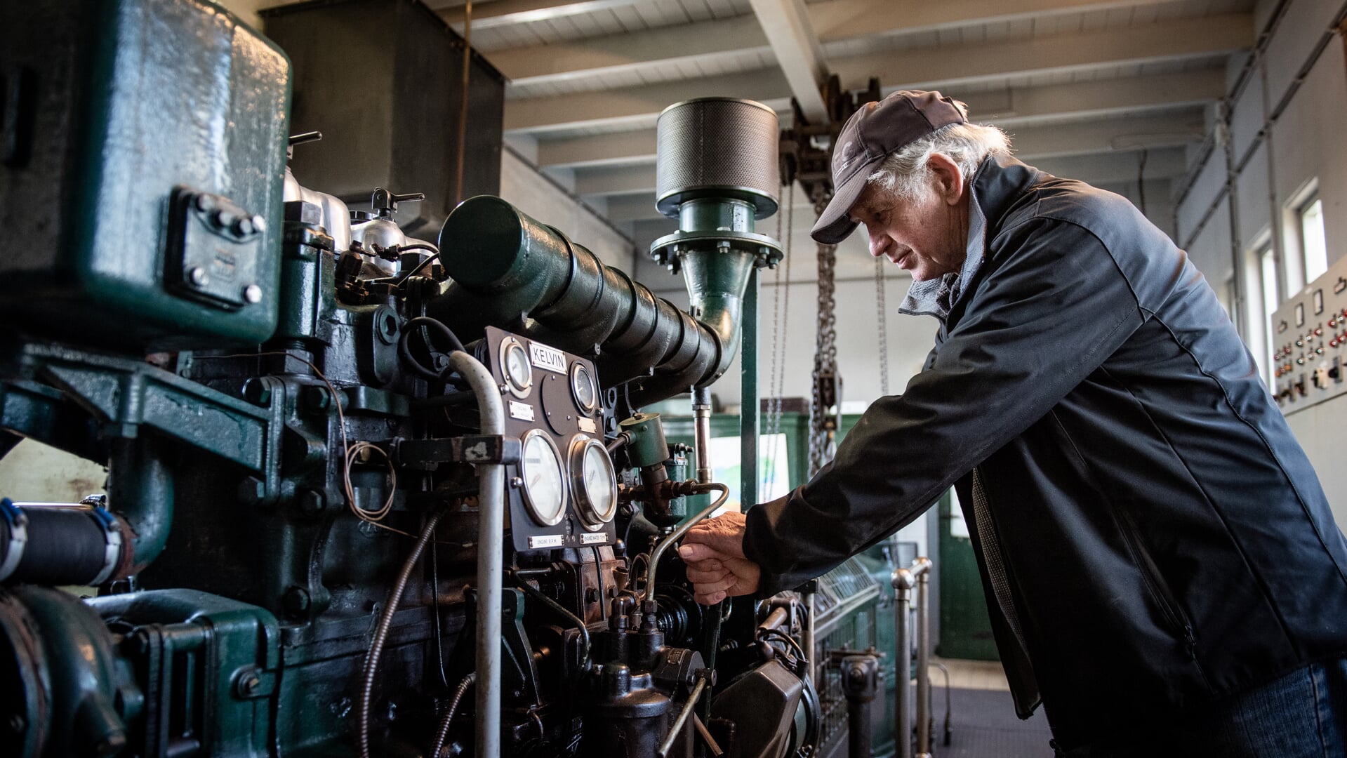 Gemaal en praam versterken elkaar op de Open Monumentendagen
