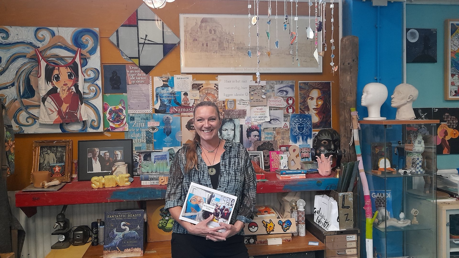 In de Kunstkelder wordt al 25 jaar kunst gemaakt