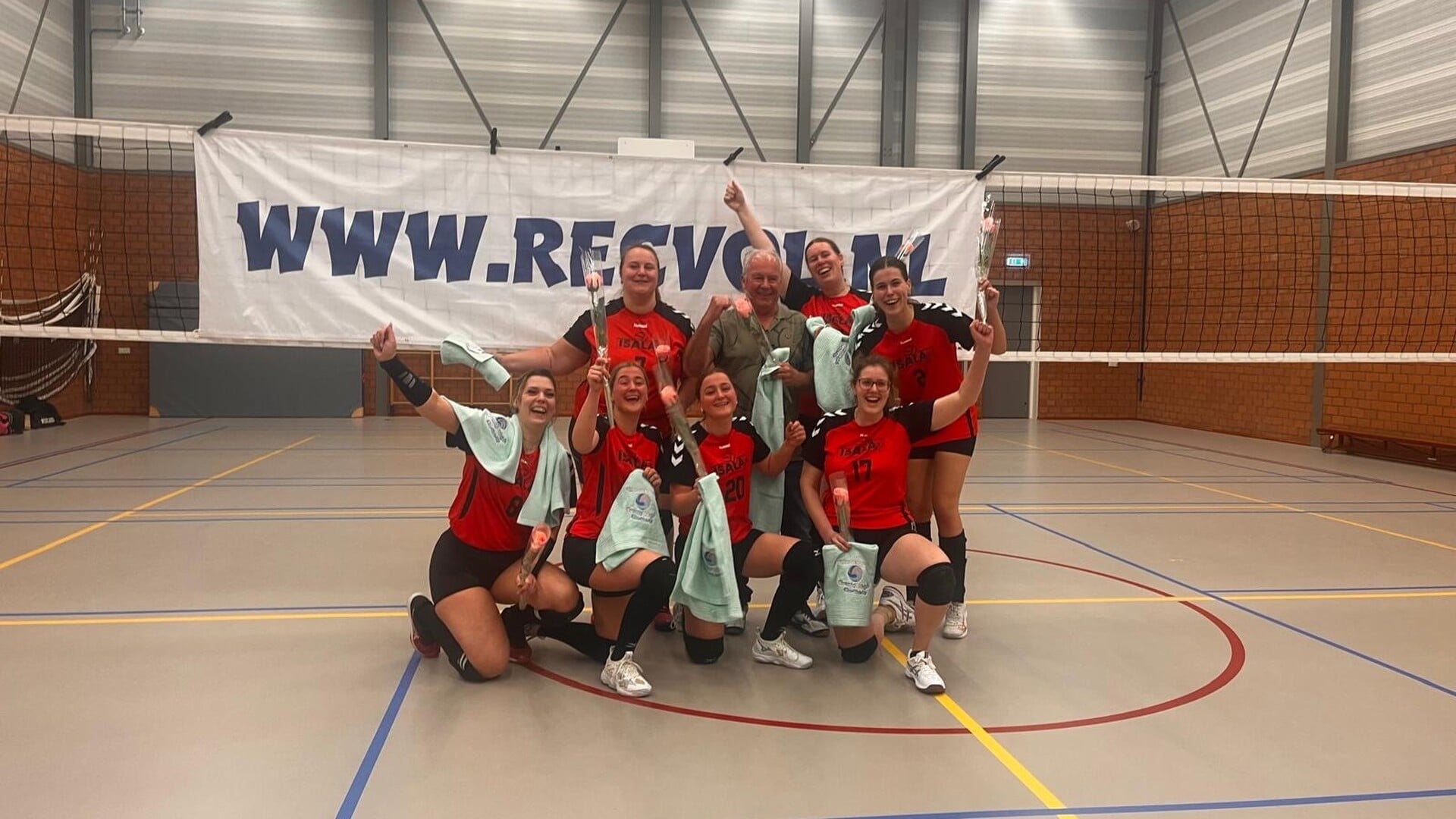 Dames recreanten ISALA’77 kampioen