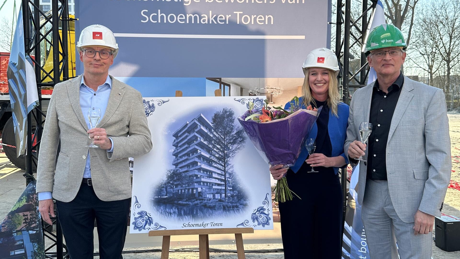 Startsein realisatie Schoemaker Toren in Delft - Al het nieuws uit Delft