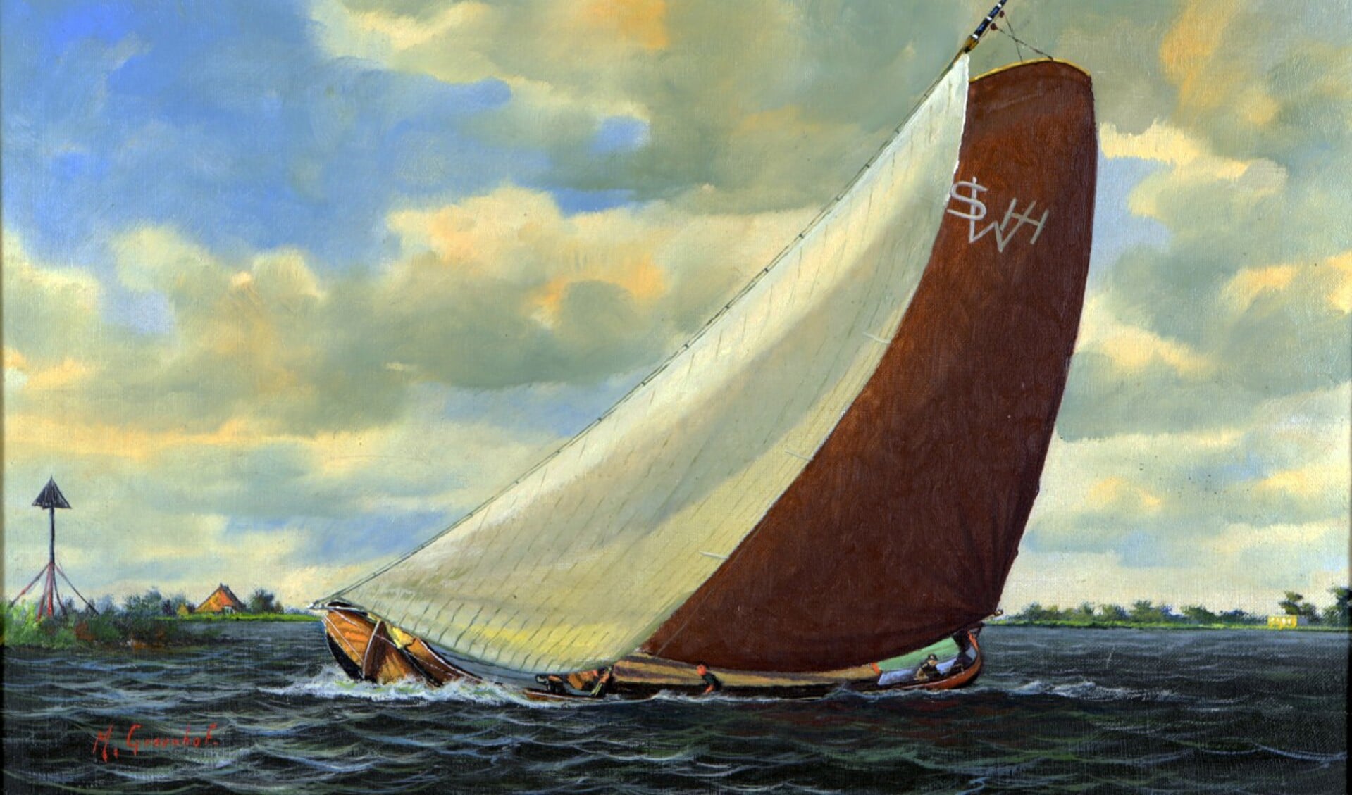 Expositie werken Martin Groenhof.