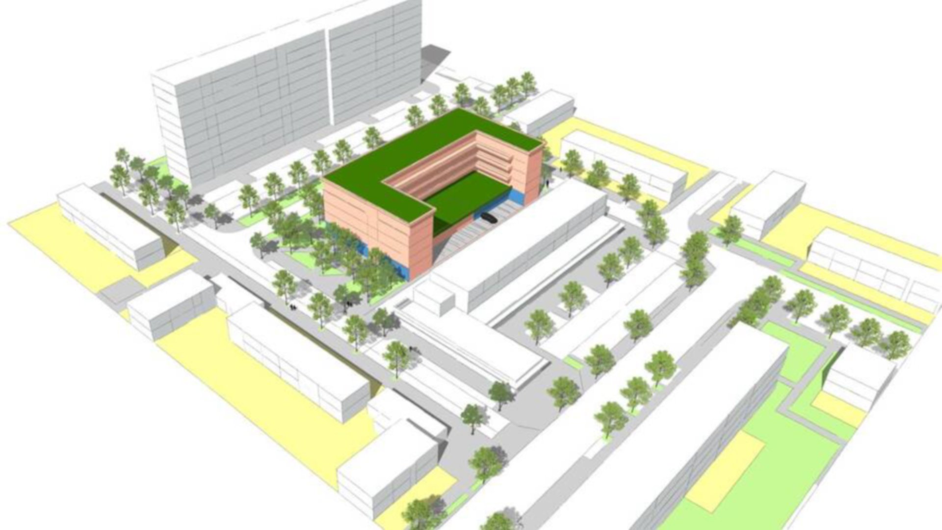 Gezondheidscentrum en veertig ouderenwoningen gepland aan Scharlakendreef in Overvecht