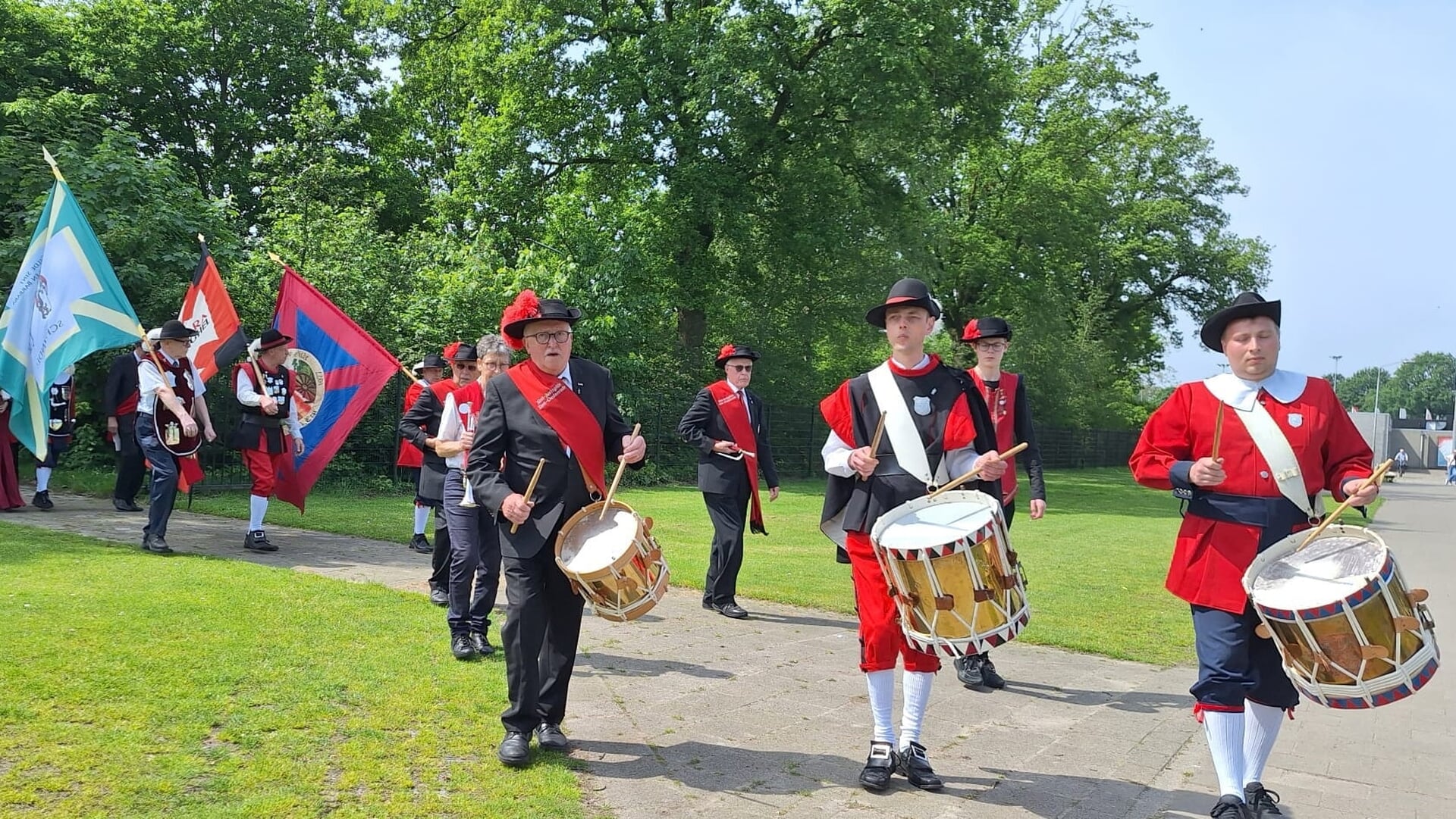 Druk gildeweekend in Schijndel: Koningschieten Meierijstad en Kringdag Dommelgroep