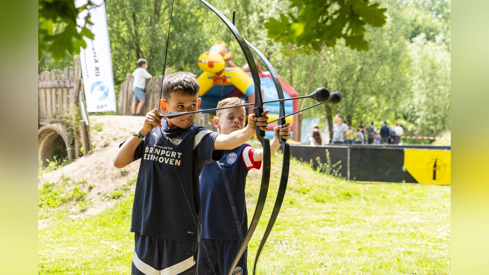 Kinderfestijn op de Woeste Weide groot succes