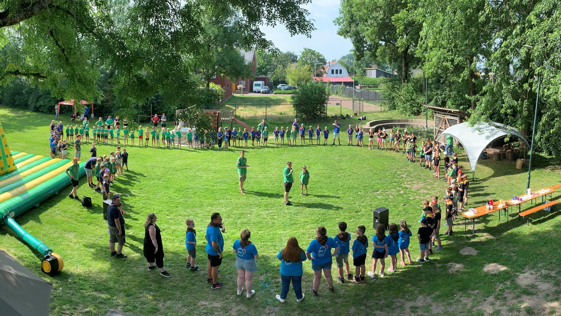 Scoutinggroepen uit de regio bijeen voor jaarlijkse Jungledag