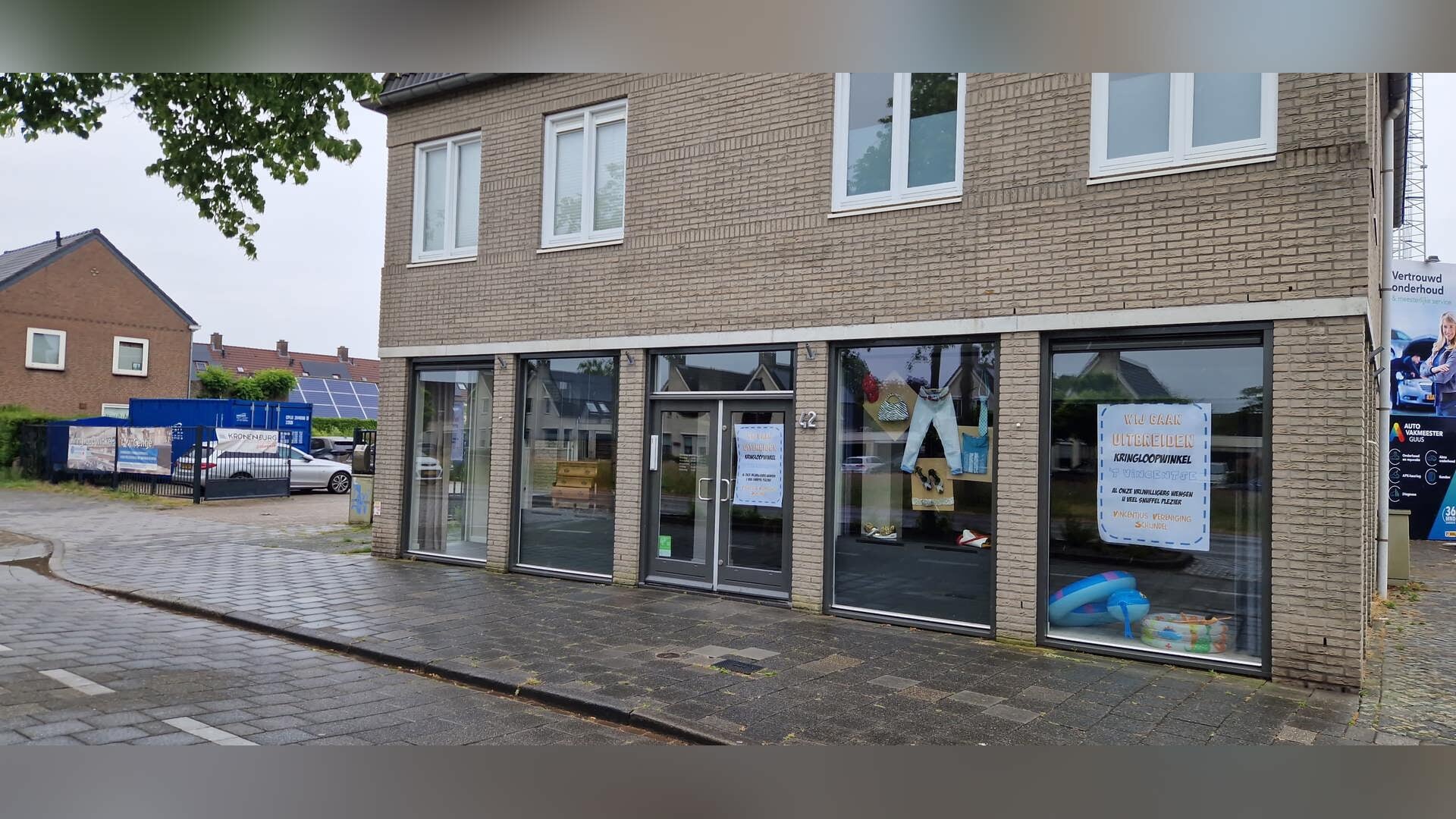 Kringloopwinkel ‘t Vincentje breidt uit aan de Europalaan