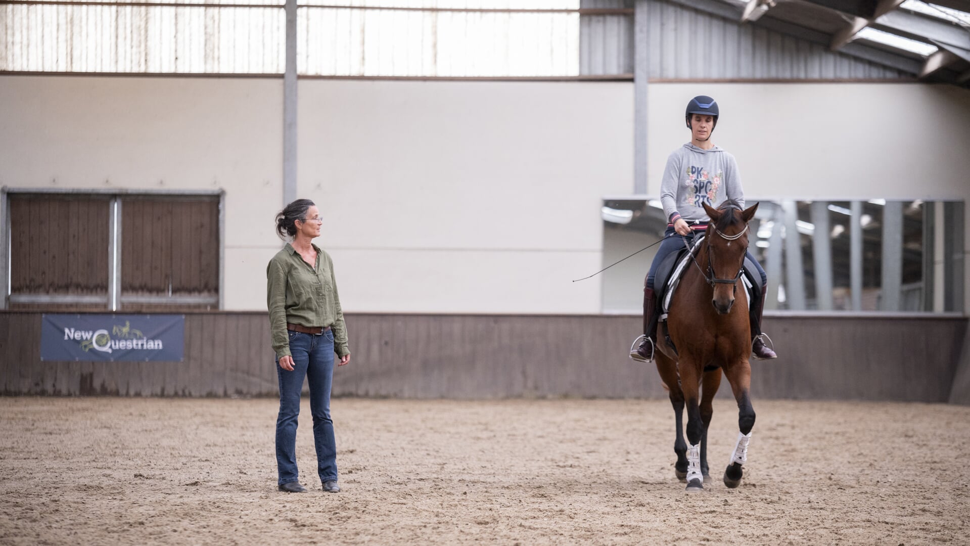 Floor van den Dungen: “Een paard resoneert mee op jouw energie, vooral als je erop zit” *E-learning 
