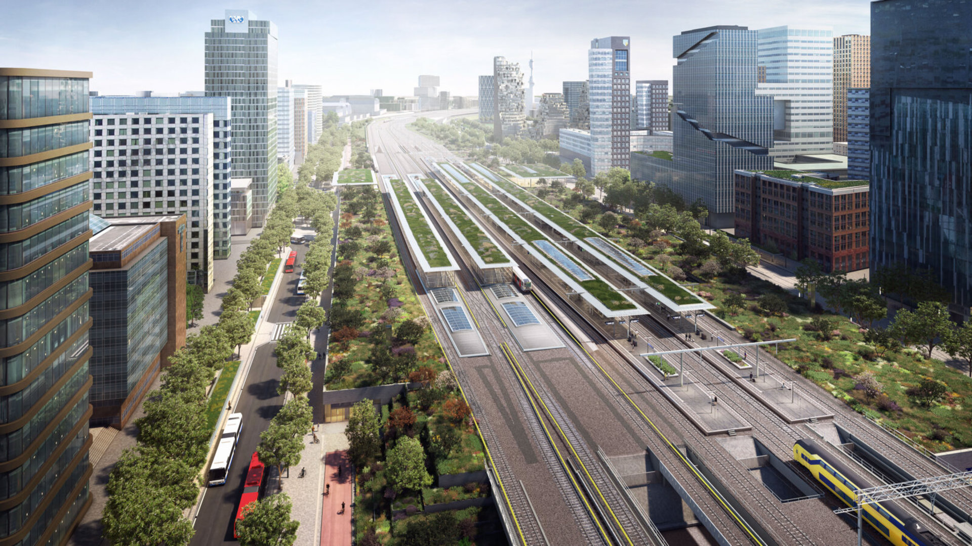 Zuidasdok opent nieuwe reizigerspassage station Amsterdam Zuid op 1 ...