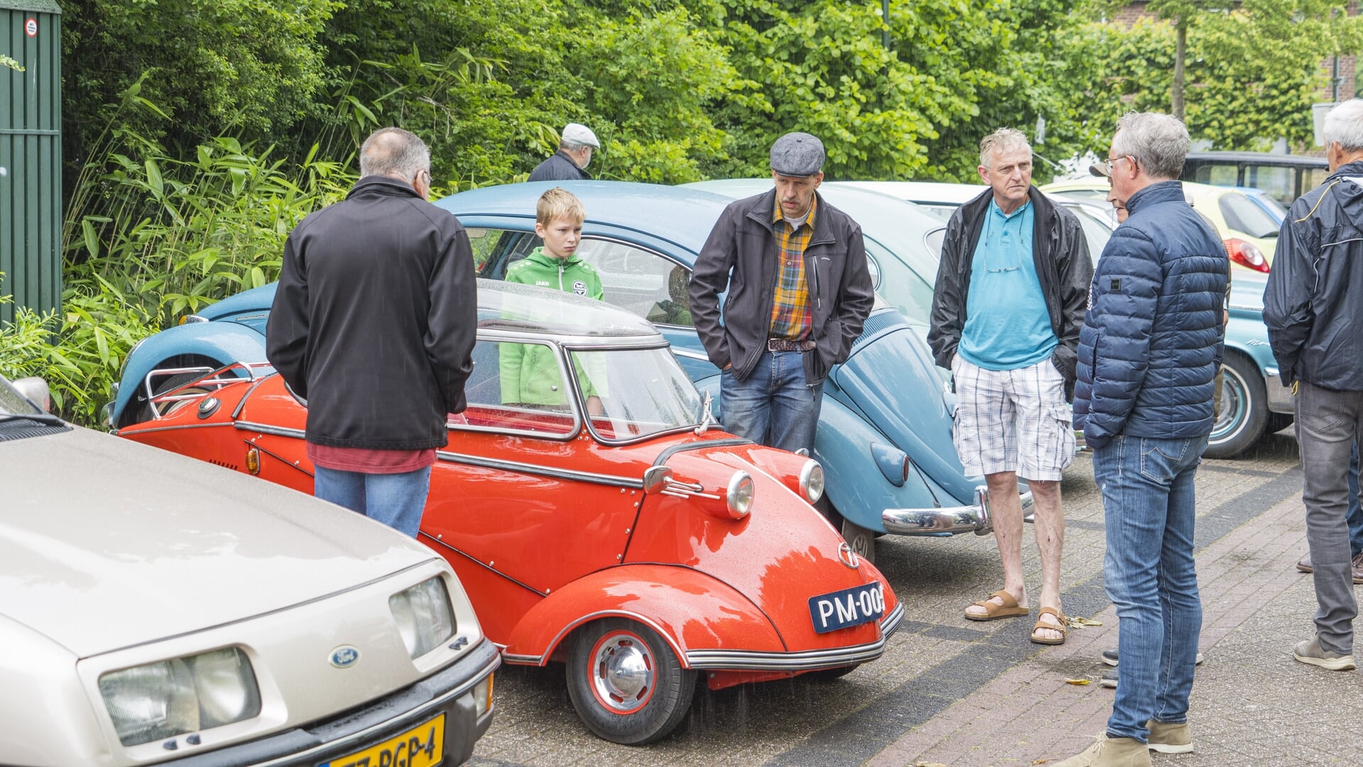 Oldtimers laten zich op Hemelvaartsdag in Schijndel zien