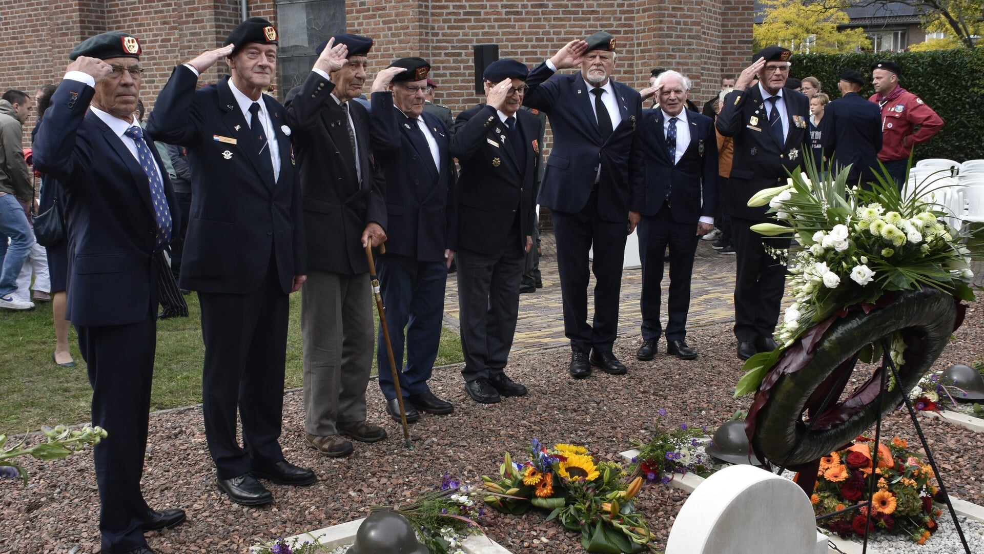 Tachtigste herdenking gesneuvelde Stoottroepers