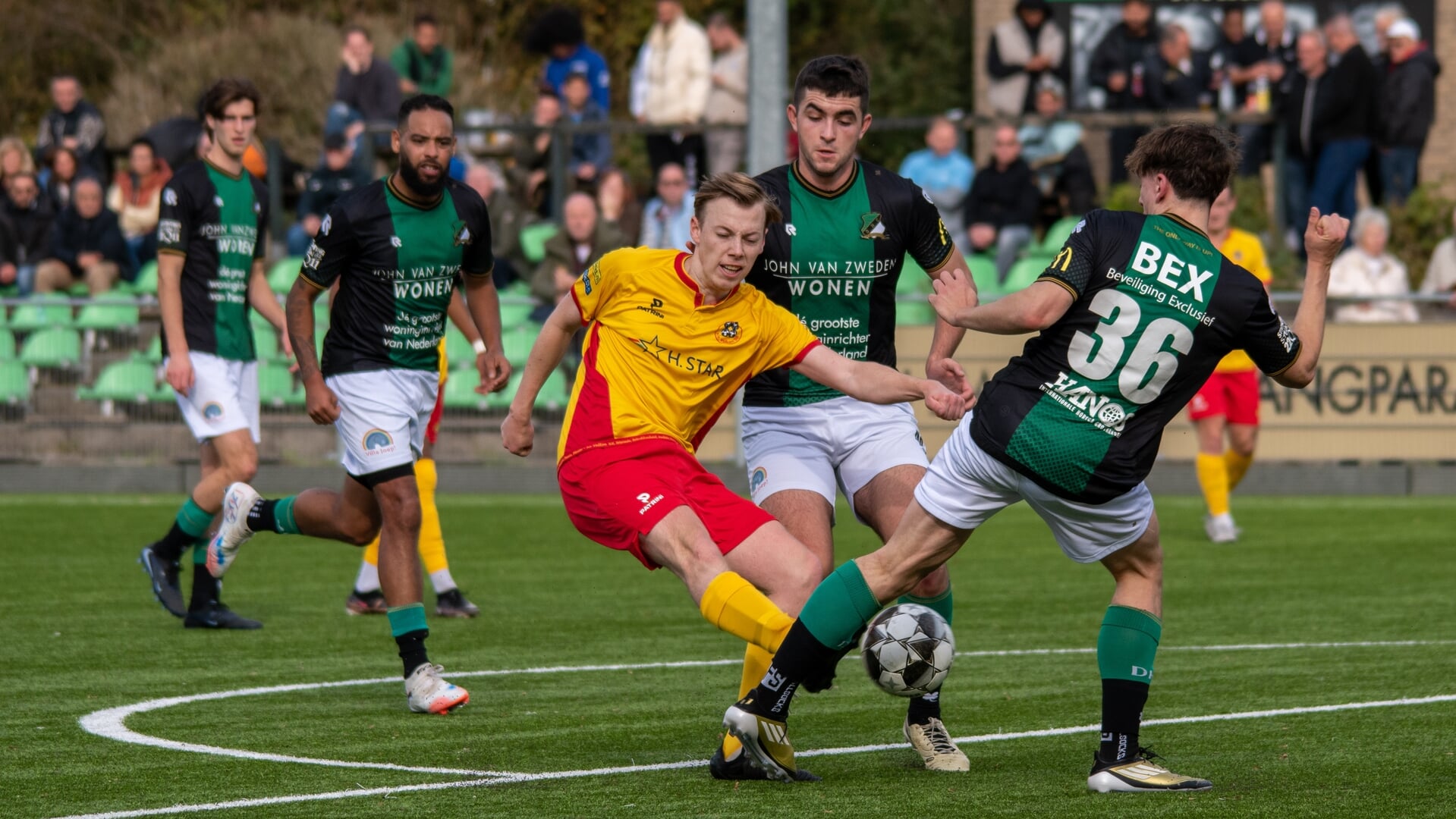 Het bekeravontuur zit erop voor DHC en S.V. Den Hoorn