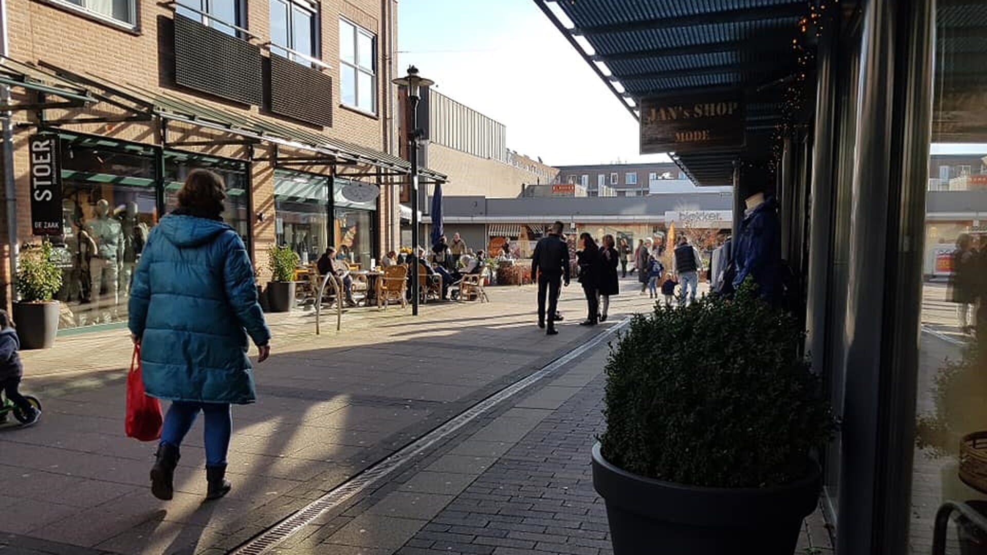 Speuren in centrum Beuningen