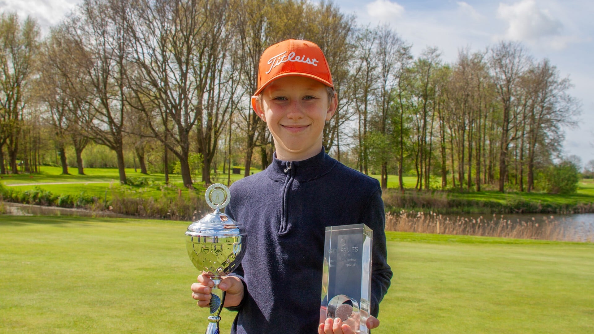 Thijmen wint internationaal golfkampioenschap