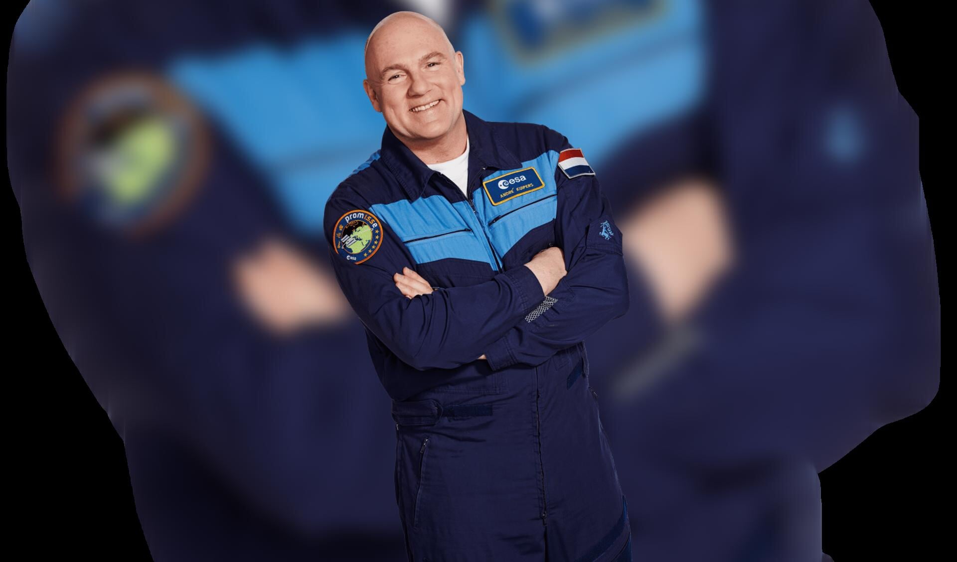 Andre Kuipers at Space Weekend at LEGOLAND Discovery Center Scheveningen