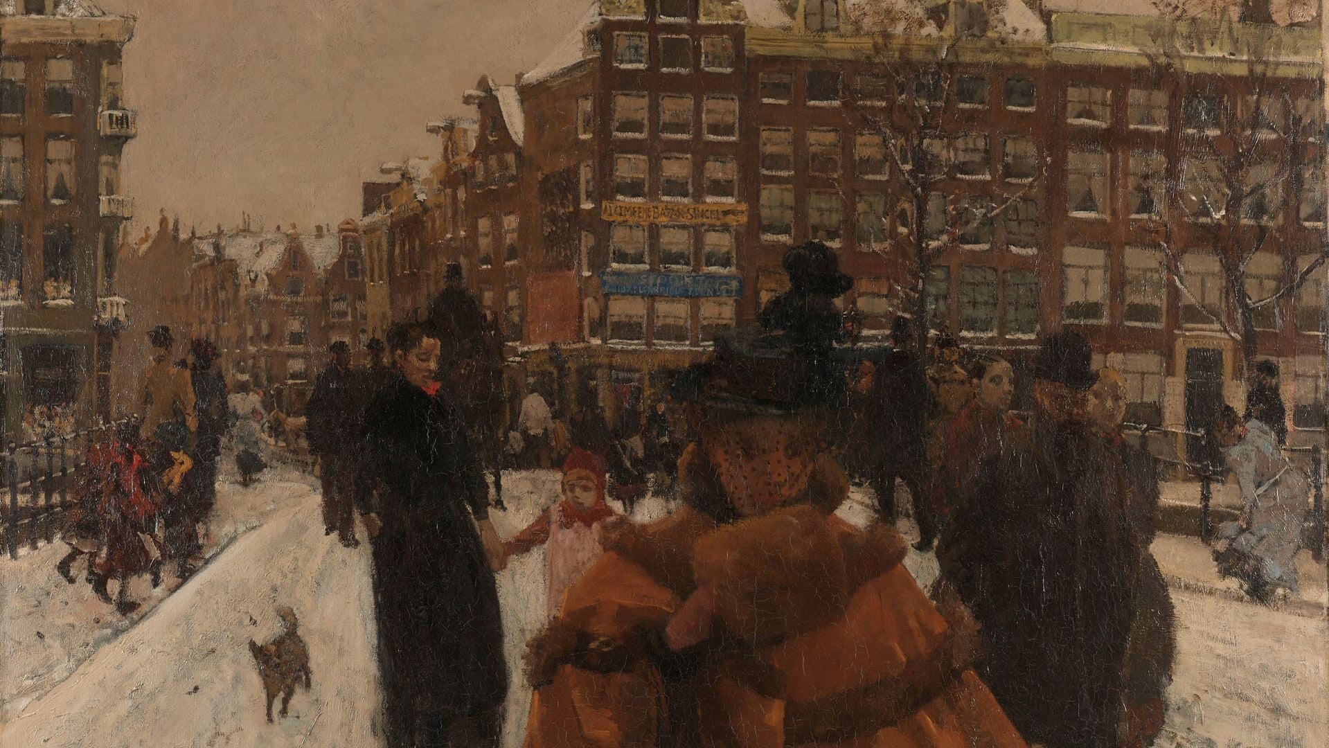 Online lezing over Breitner; veranderend Amsterdam op het doek