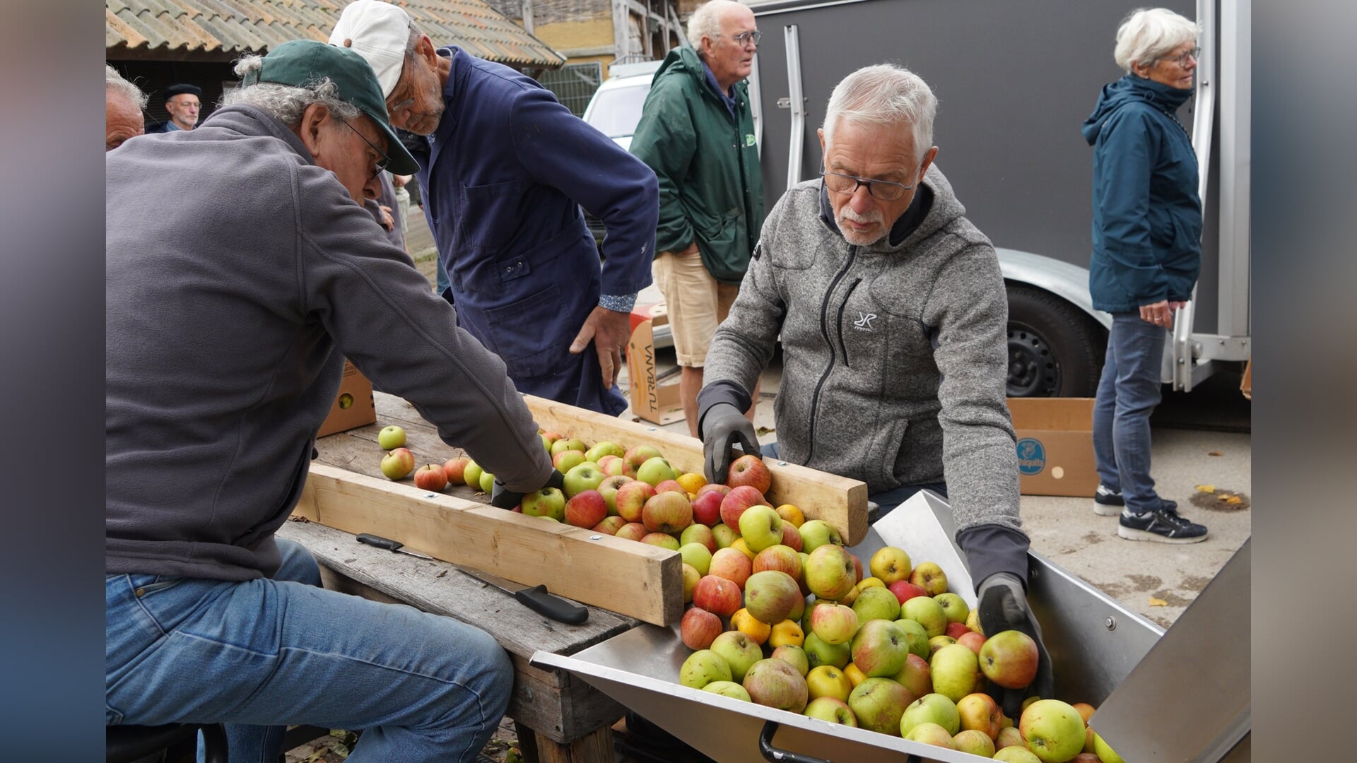 Fruitpersdag bij de Schaapskooi groot succes