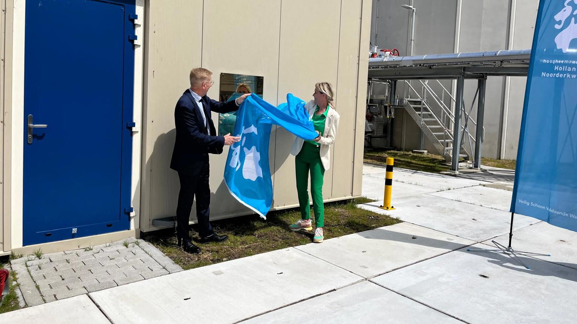 HHNK opent eerste Nereda rioolwaterzuivering