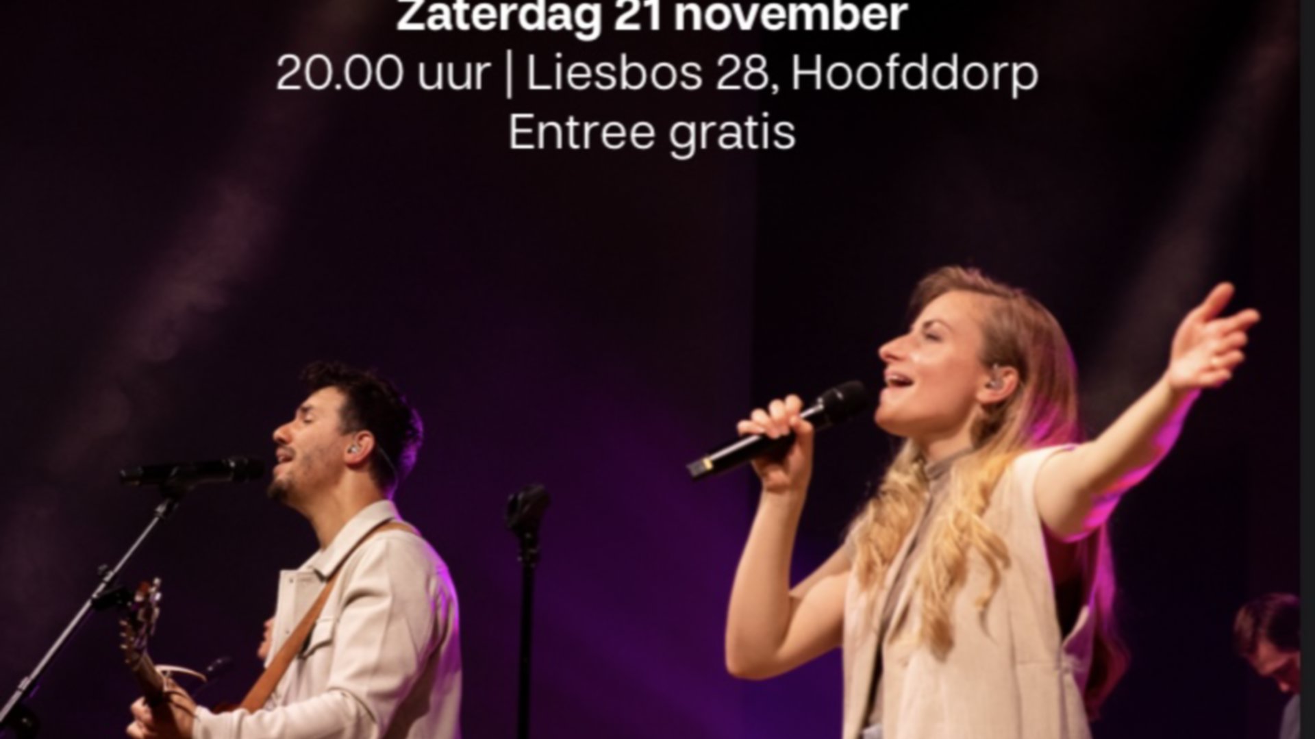 Gospelconcert Sander&Angela voor Compassion