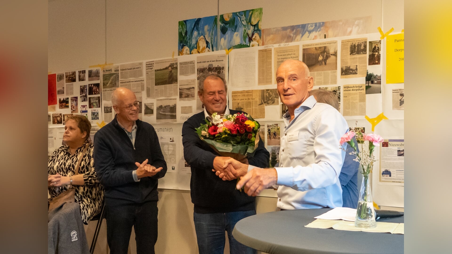 Dorpsraad Wijbosch viert 50-jarig jubileum tijdens kermis