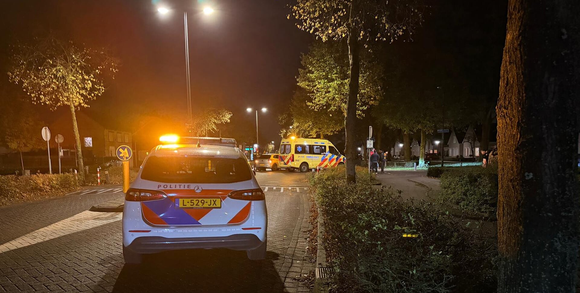 Botsing op kruising Europalaan en Teeuwishoek