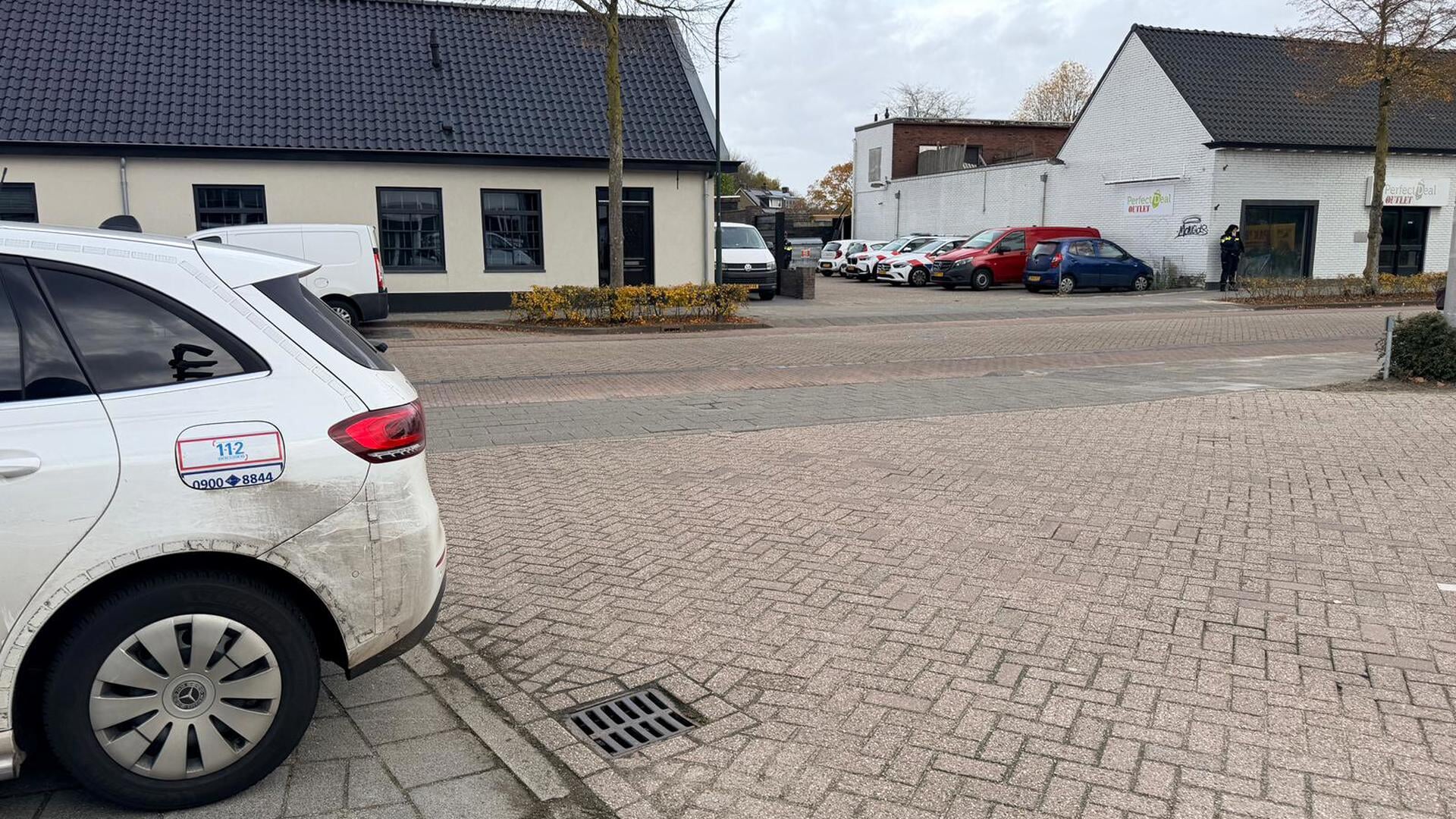 Grote politie-inzet aan de Hoofdstraat