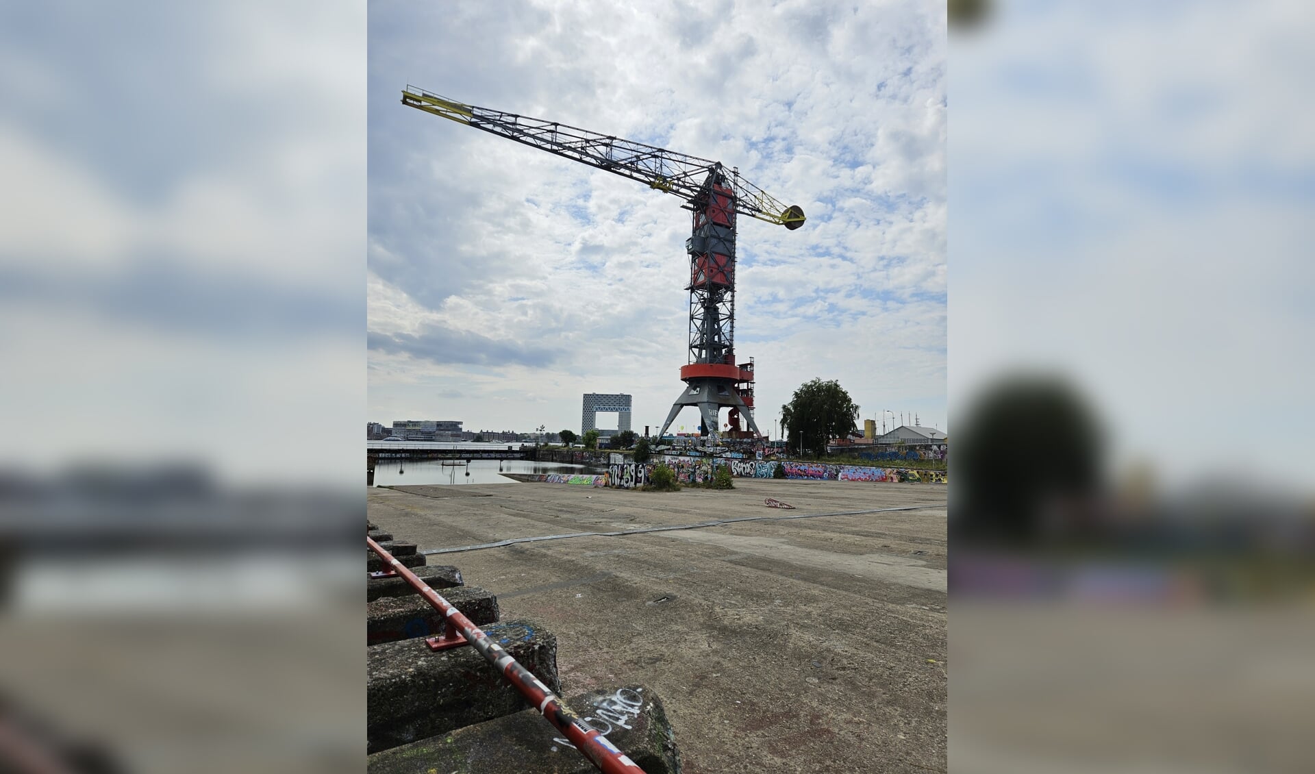 Voormalige scheepswerf NDSM ontwikkelt zich tot bruisende stadswijk